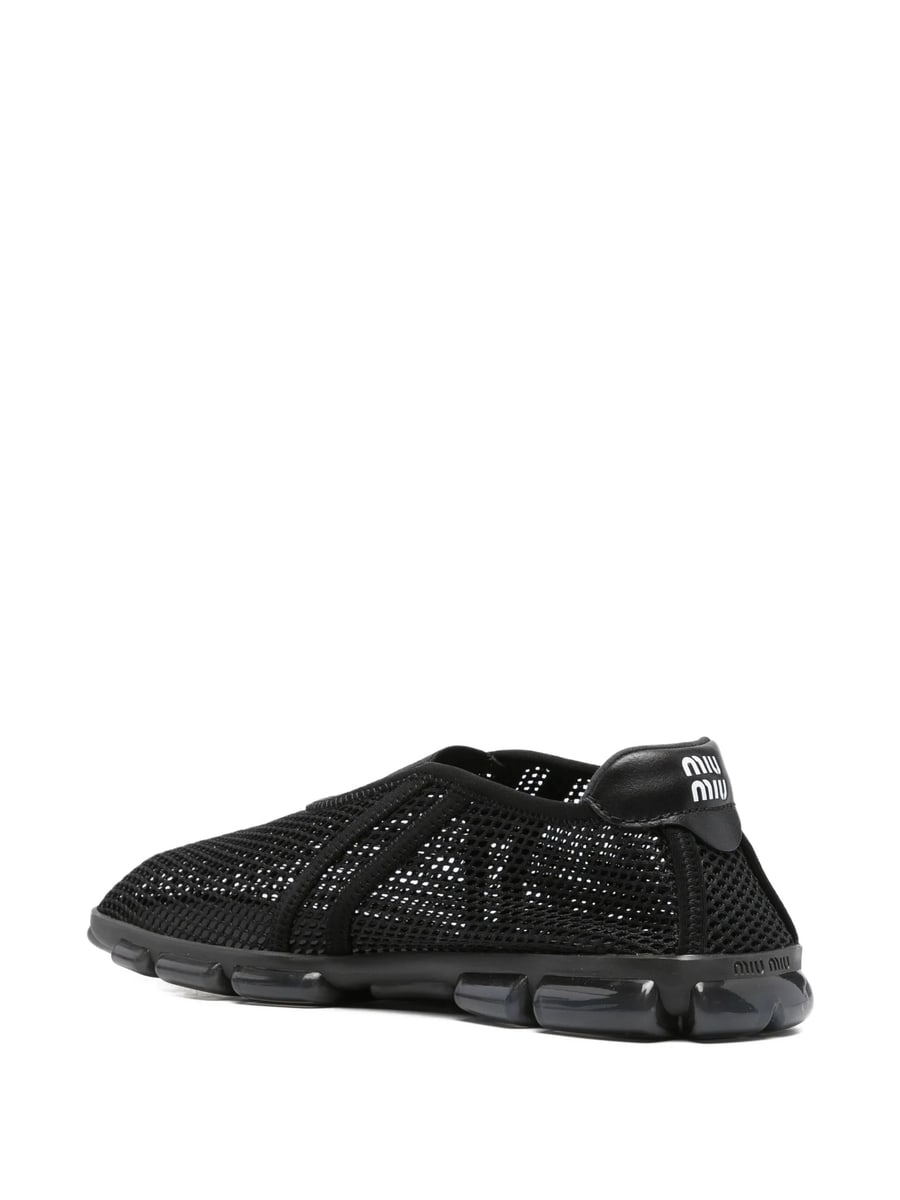 Miu Miu Miu Miu Mesh Sneakers, view 3