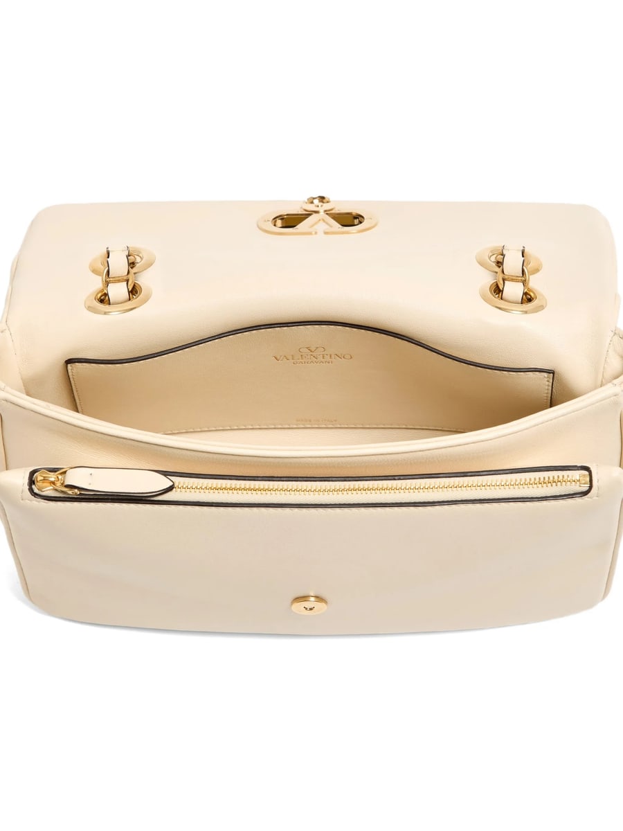 Valentino Garavani Valentino Garavani Djuna Medium Chain Bag In Nappa Leather, view 6