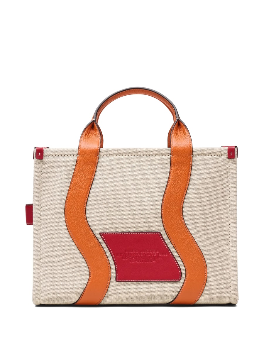 Marc Jacobs Marc Jacobs The Wavy Canvas Medium Tote Bag, view 2