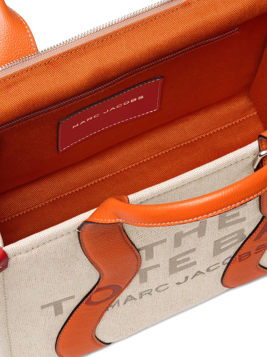 Marc Jacobs Marc Jacobs The Wavy Canvas Medium Tote Bag, view 4