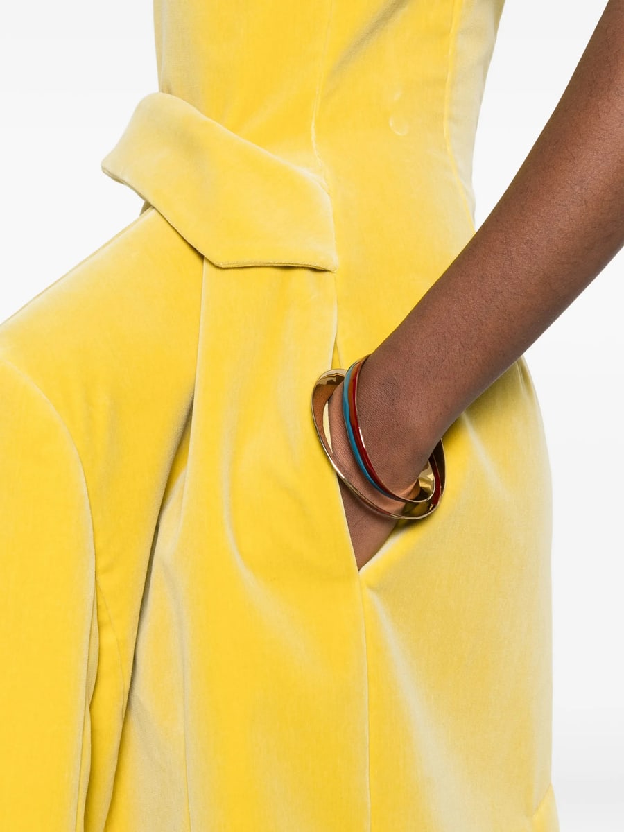 JW Anderson Jw Anderson V-neck Maxi Dress, view 4