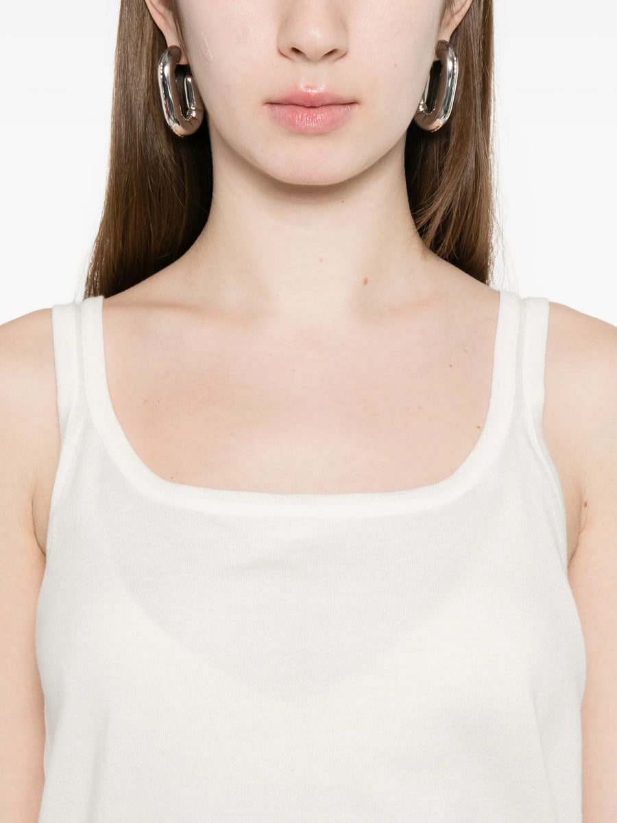 Max Mara Max Mara Square Neck Vest Top, view 2