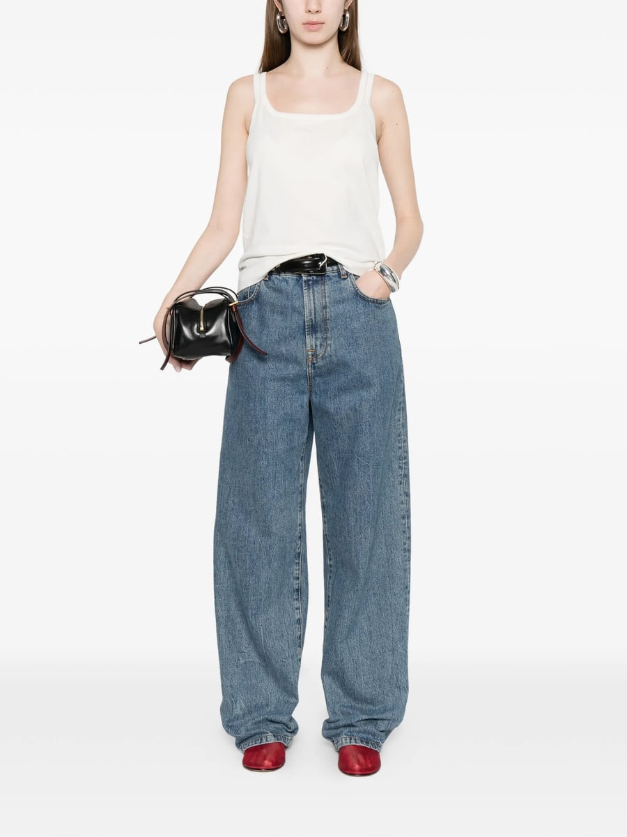 Max Mara Max Mara Square Neck Vest Top, view 3