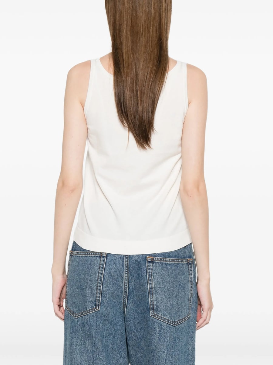 Max Mara Max Mara Square Neck Vest Top, view 5