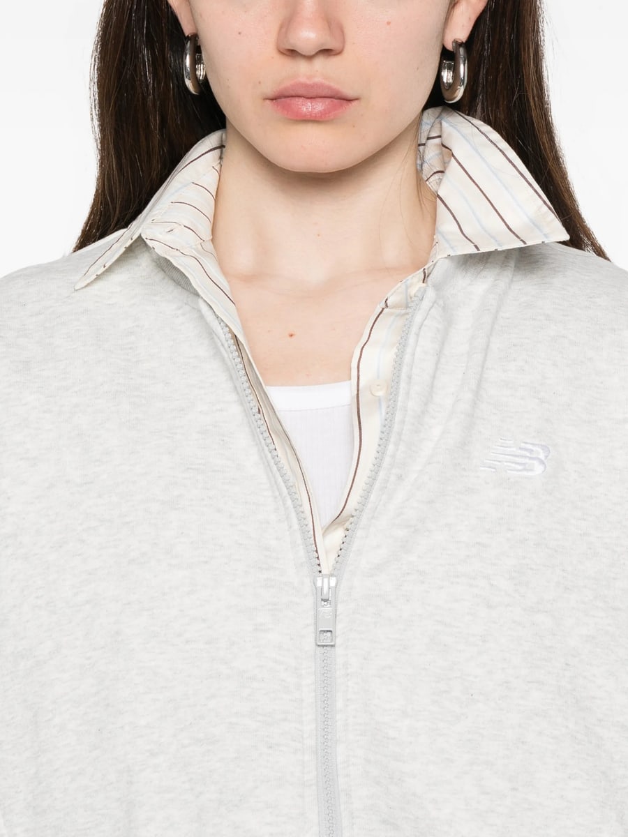 New Balance New Balance Zip Bomber Jacket, view 3