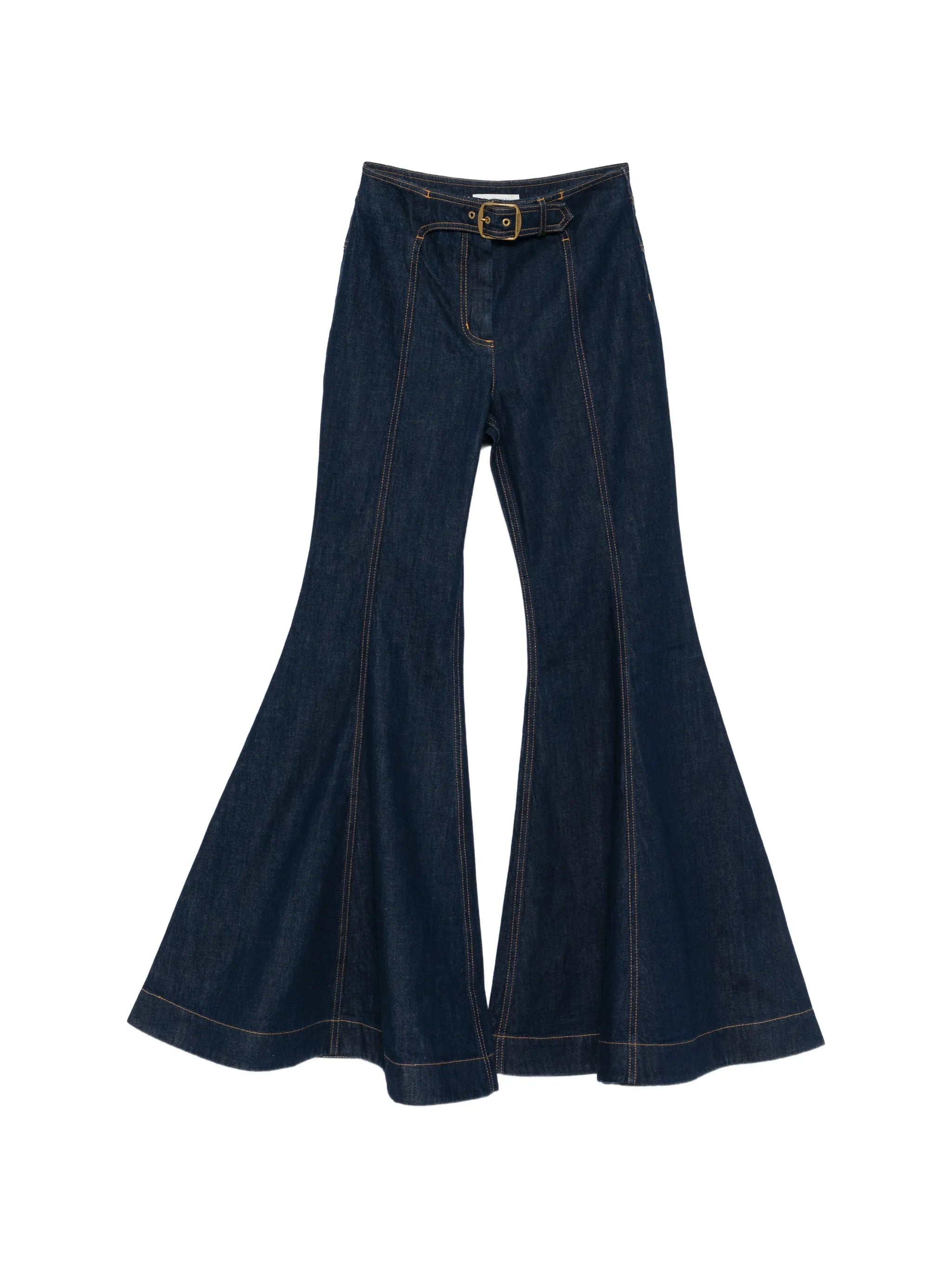 Zimmermann Zimmermann Luna Belt-detail Jeans