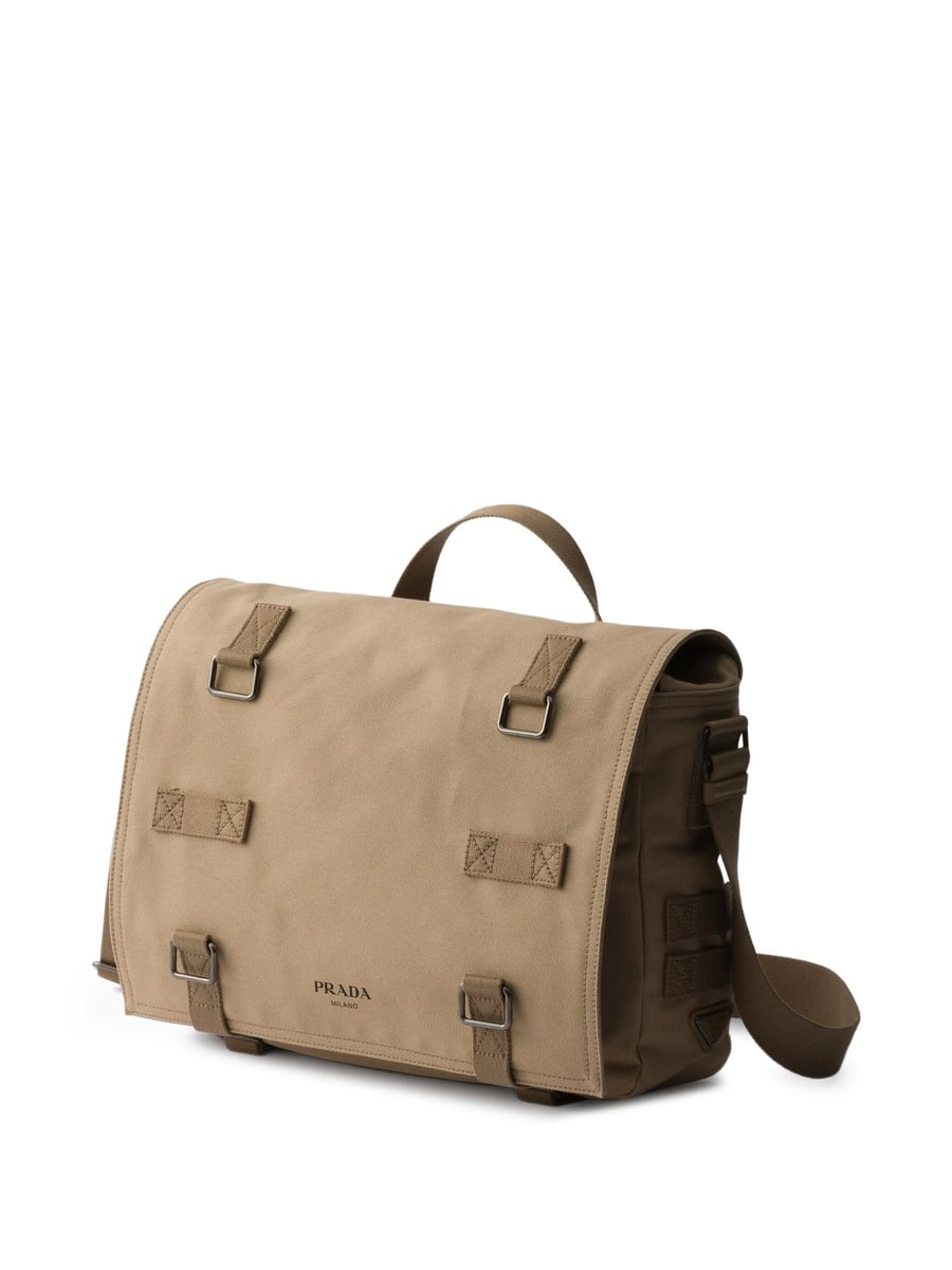 Prada Prada Canvas Shoulder Bag, view 6