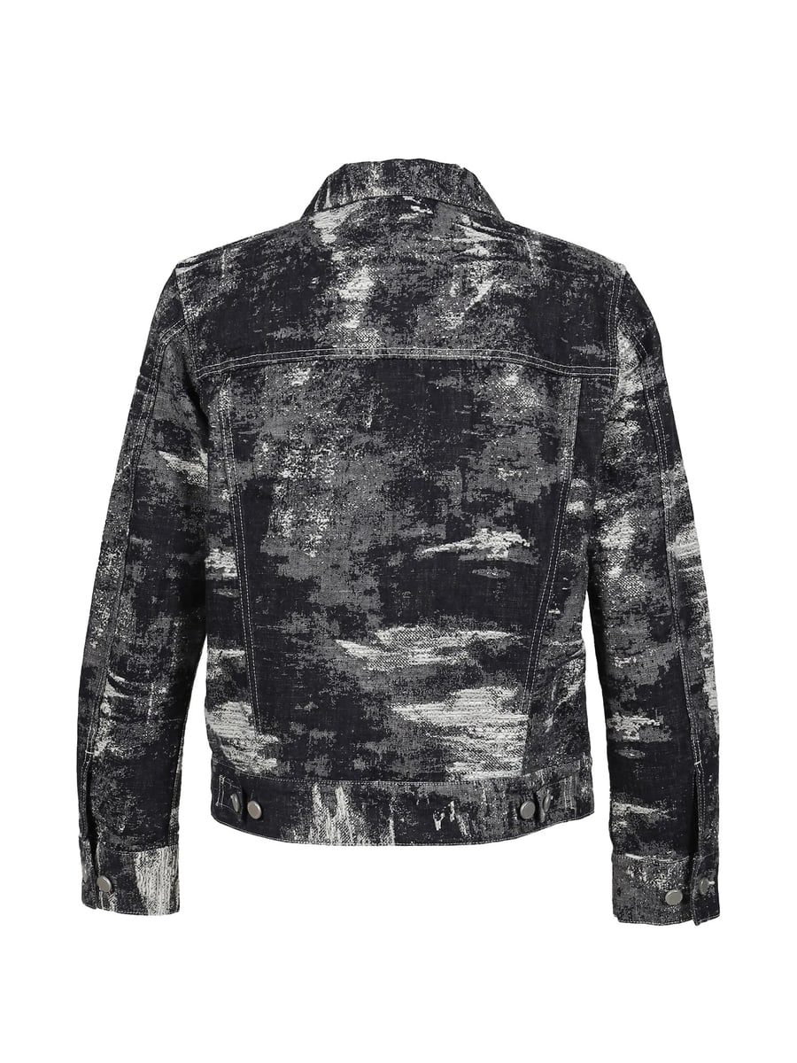Taakk Taakk Bleached Buttoned Jacket, view 2
