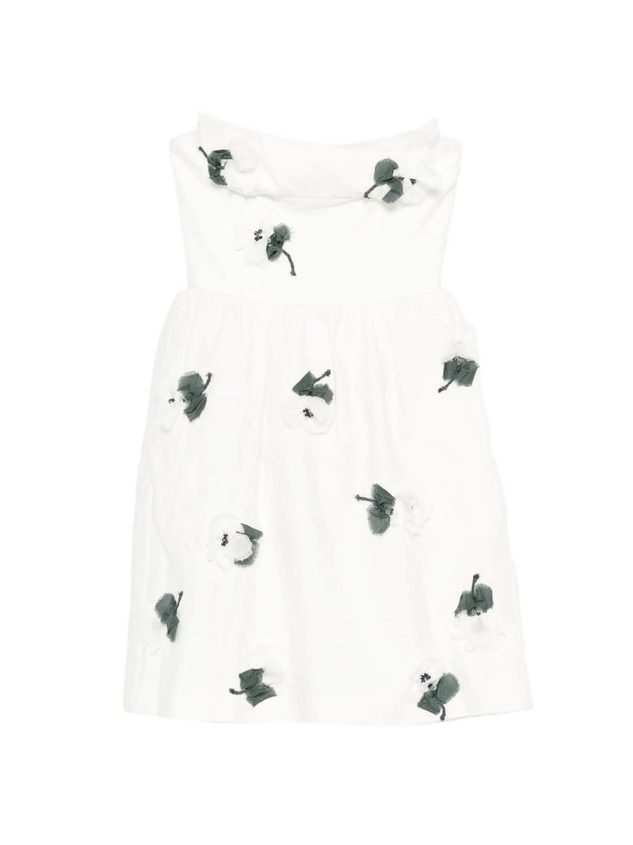 Shushu/tong Shushu/tong Floral Ruffle Mini Dress