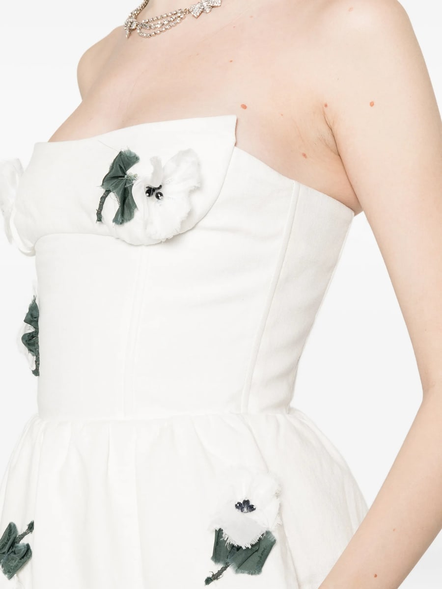 Shushu/tong Shushu/tong Floral Ruffle Mini Dress, view 4