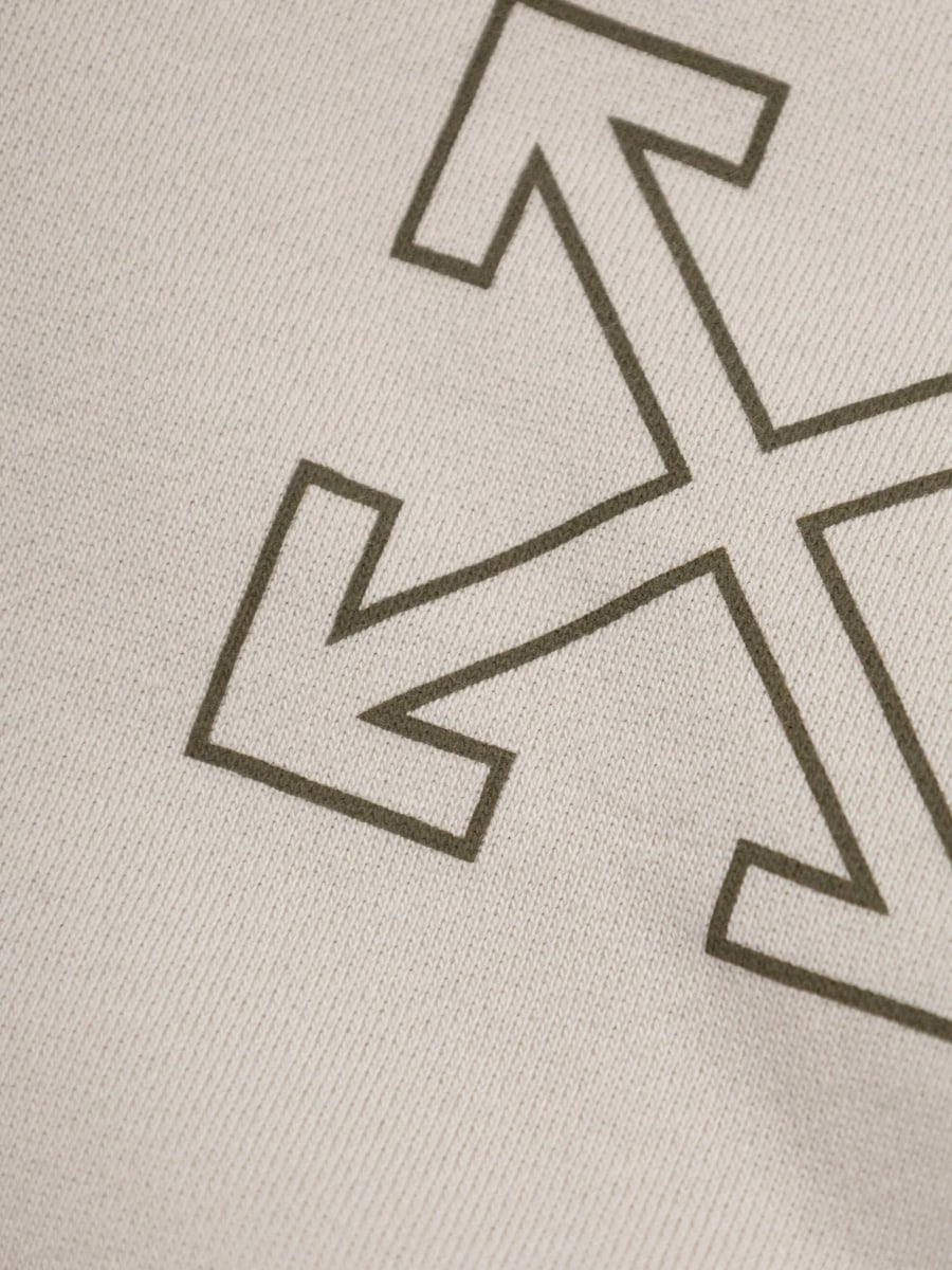 Off-White Off-white Graphic-logo Zip Hoodie, view 4