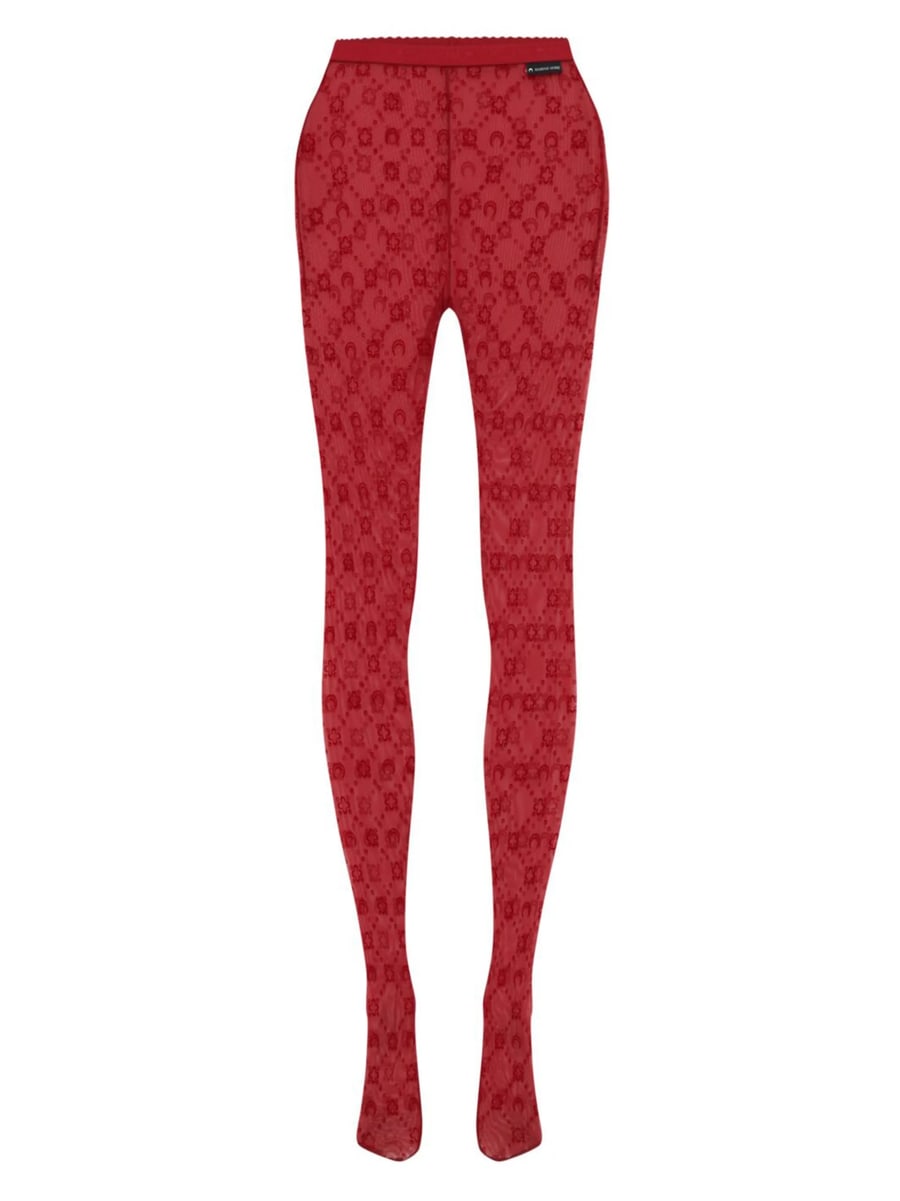 Marine Serre Marine Serre Moonogram Tights, view 2