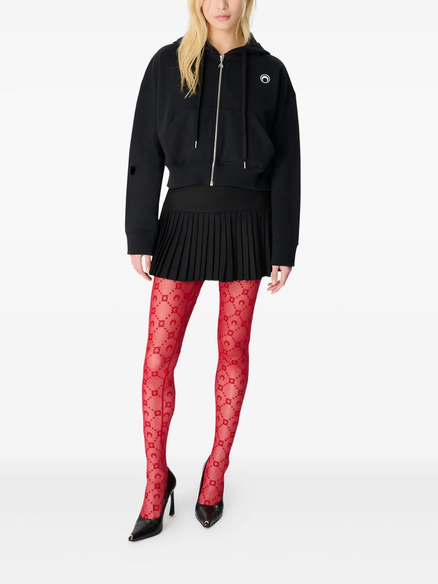 Marine Serre Marine Serre Moonogram Tights, view 3