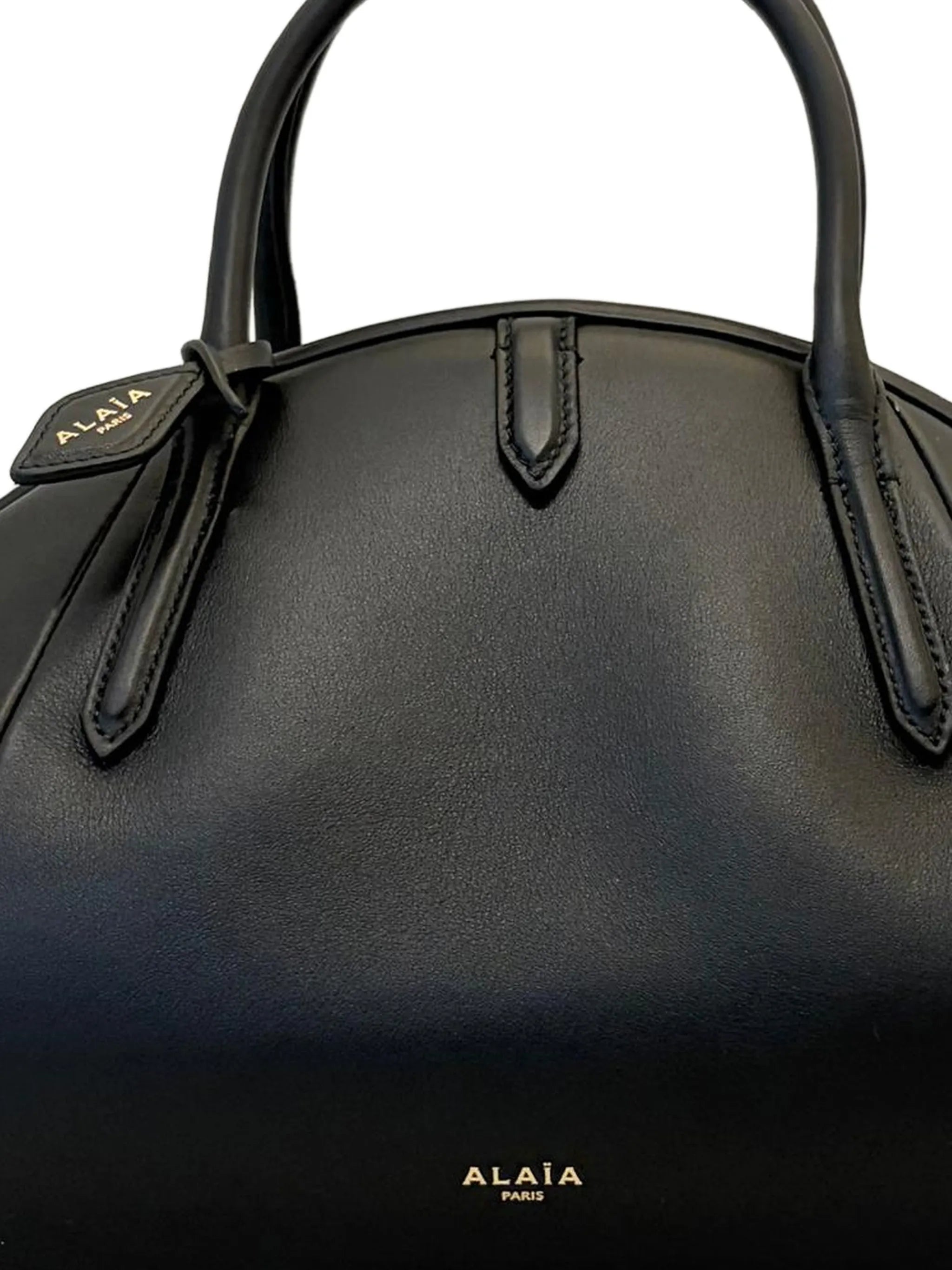 Alaïa Alaïa Leather Top Handle Bag, view 2
