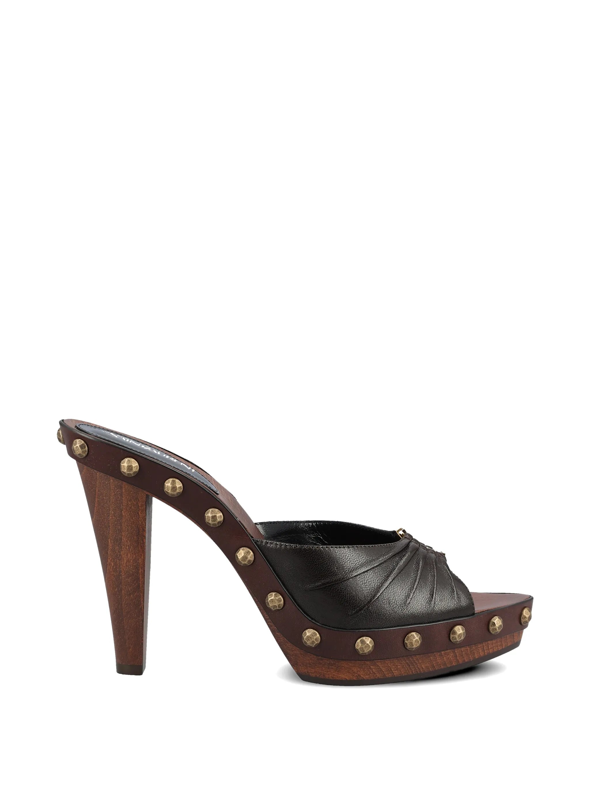 Saint Laurent Saint Laurent Babylone Studded Leather Sandals