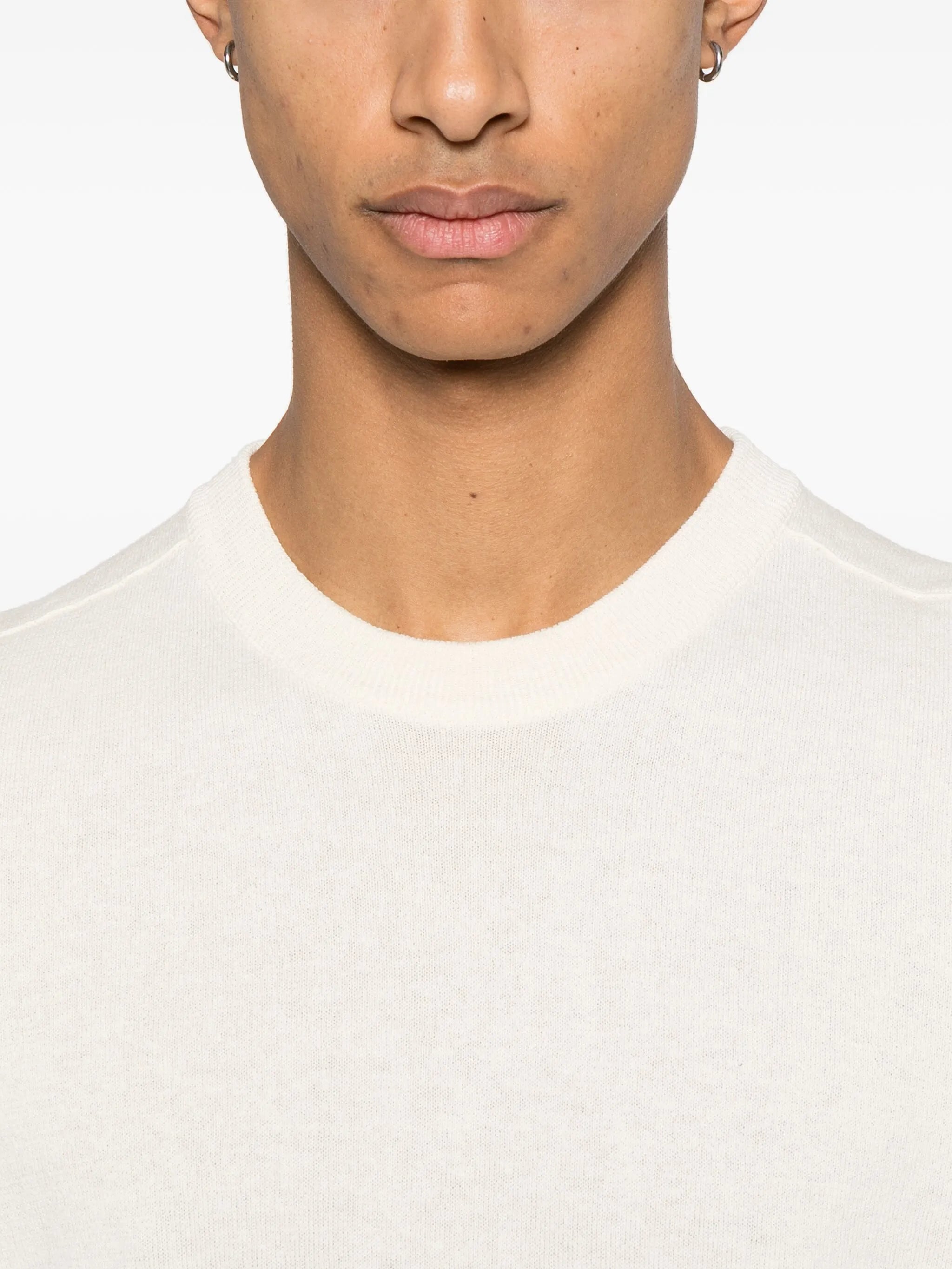 Stone Island Stone Island Logo-patch Crew-neck Sweater, view 2