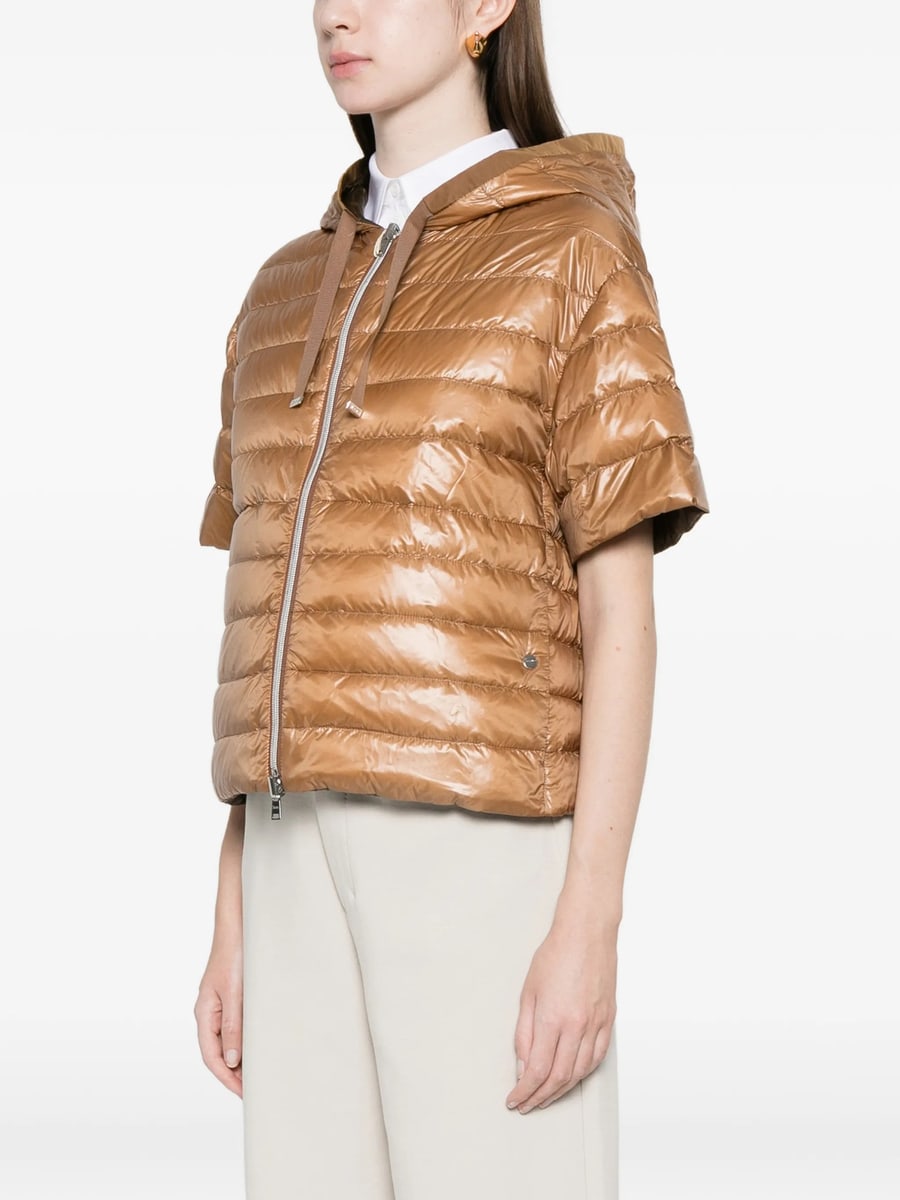 Herno Herno Short-sleeve Padded Jacket, view 6