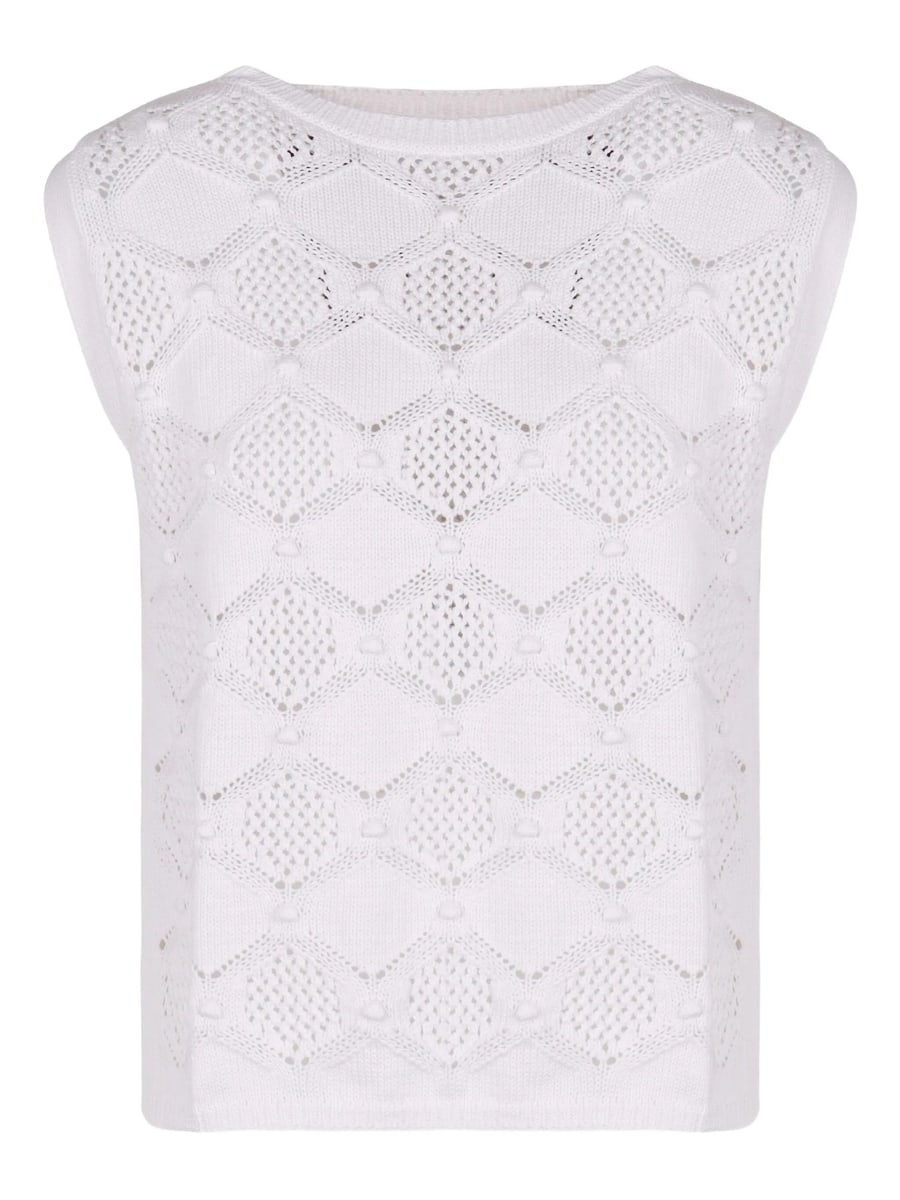 Max Mara Studio Max Mara Studio Open-knit Top