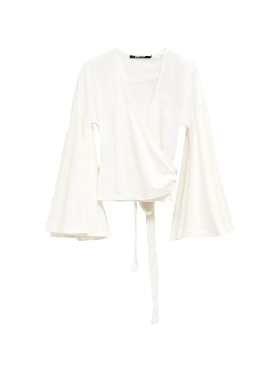 Jacquemus Jacquemus Long-sleeved Tie Blouse