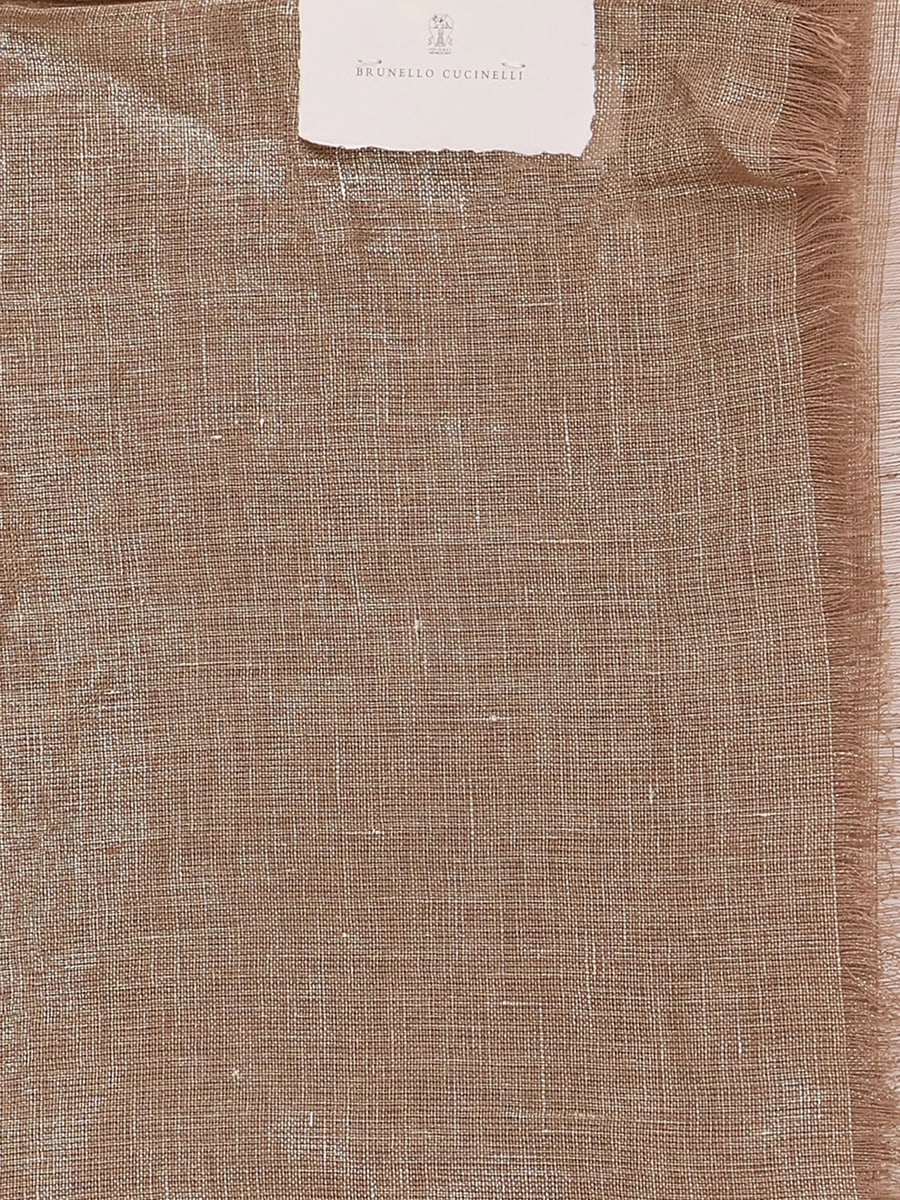 Brunello Cucinelli Brunello Cucinelli Fringed Scarf, view 2