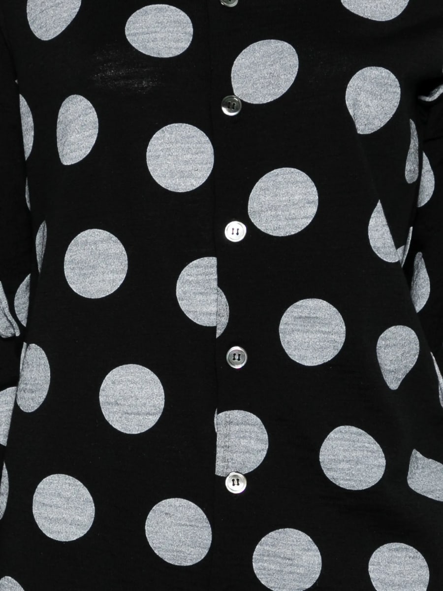 Junya Watanabe Junya Watanabe Polka Dot Buttoned Cardigan, view 2