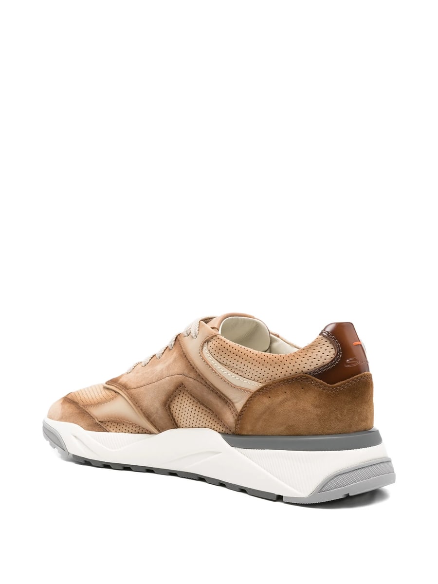 Santoni Santoni Innova Perforated Sneakers, view 2