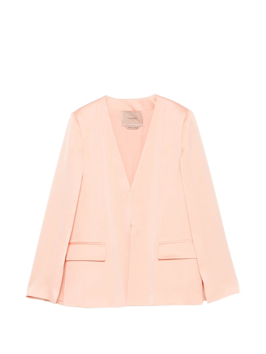 Twinset Twinset Satin Cape Jacket