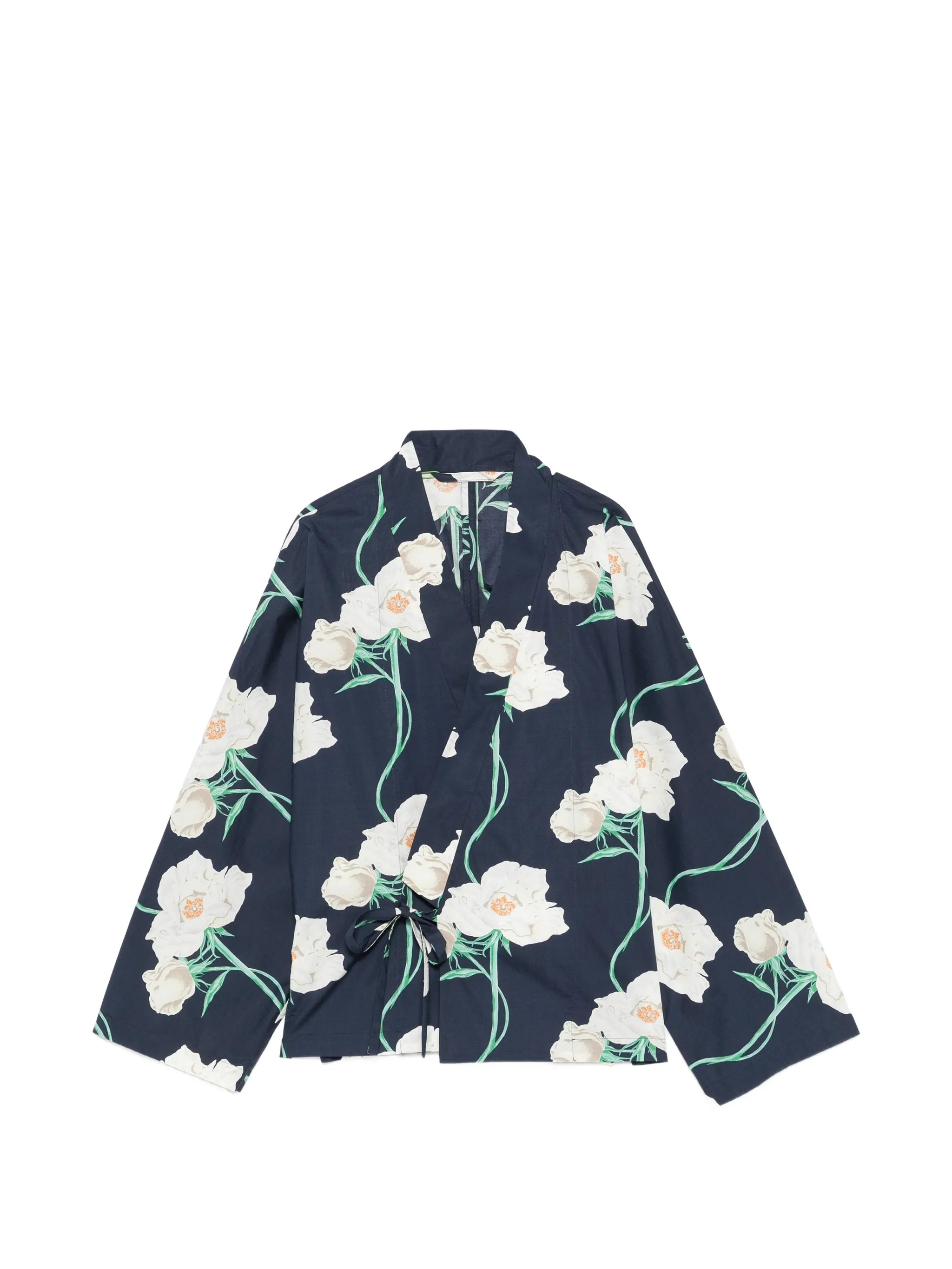 Kenzo Kenzo V-neck Floral-print Shirt
