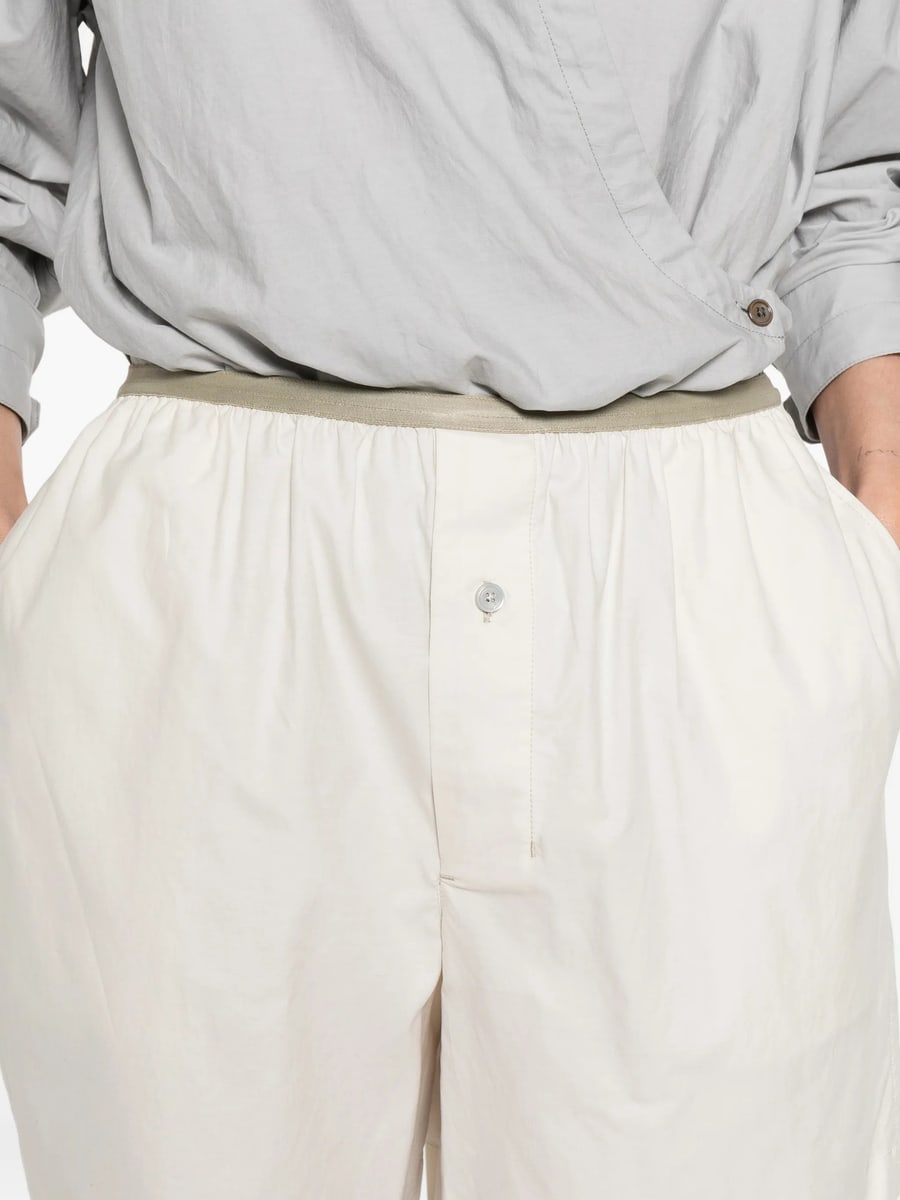 Lemaire Lemaire Elasticated-waistband Shorts, view 3
