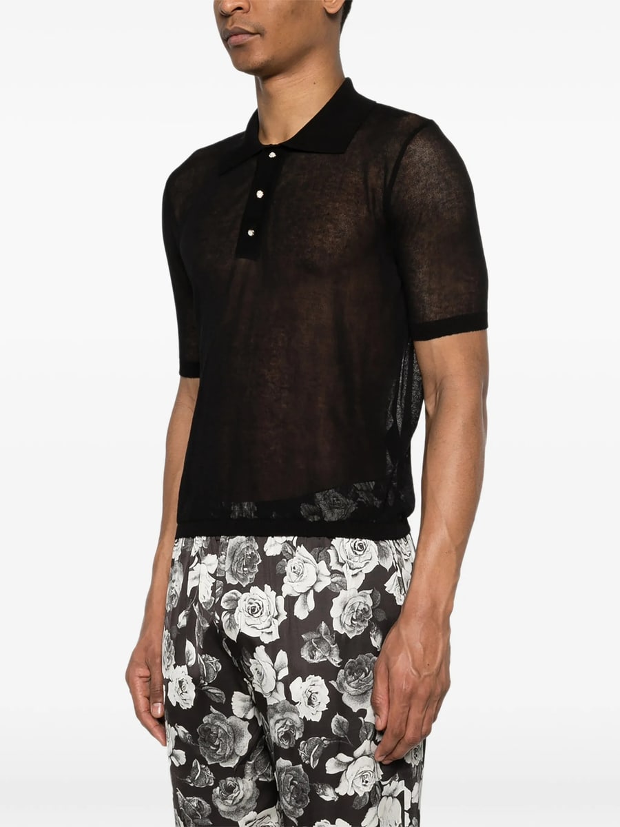 Ernest W. Baker Ernest W. Baker Buttoned Polo Shirt, view 5