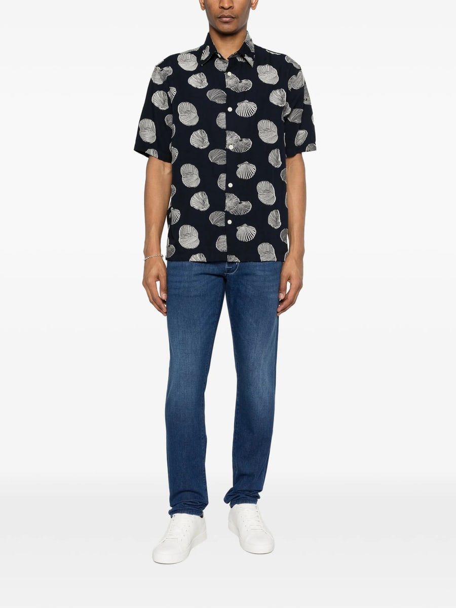 Tramarossa Tramarossa Logo-patch Slim Jeans, view 2