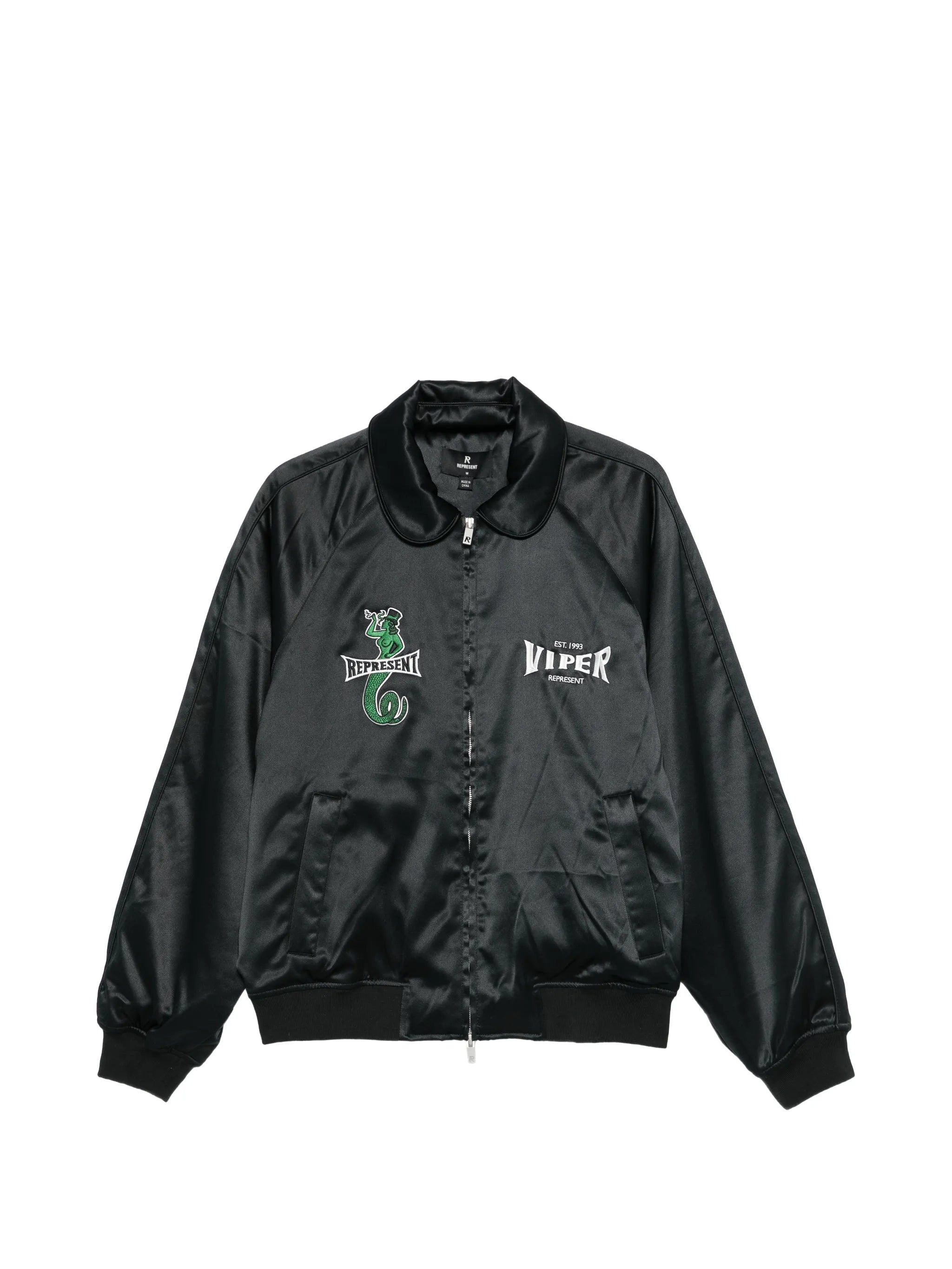 Represent Represent Viper-embroidered Zip-fastening Jacket