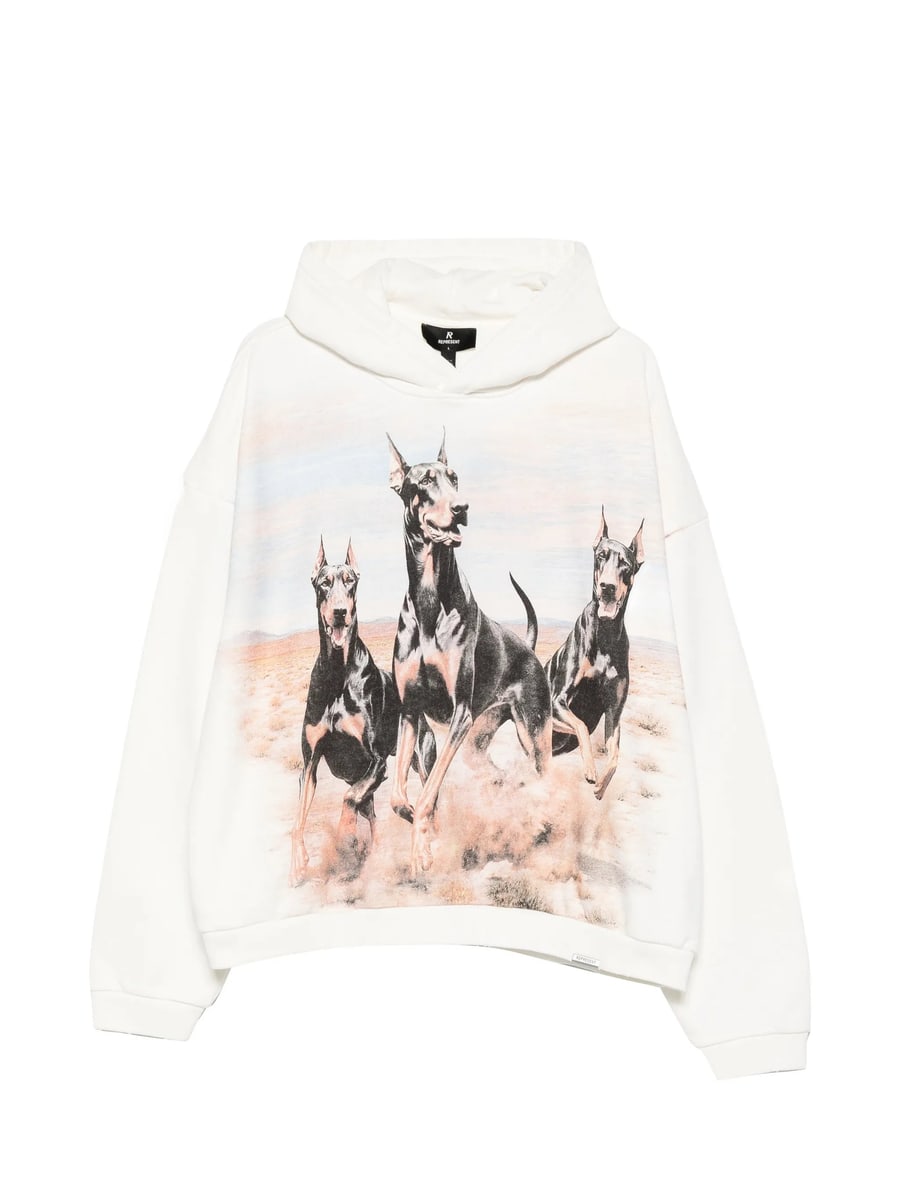 Represent Represent Dog-print Hoodie