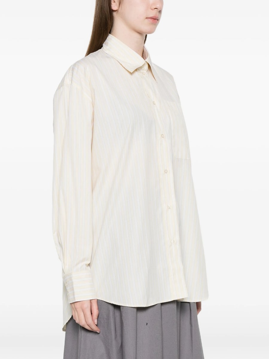 Soeur Soeur Striped Cotton Shirt, view 5