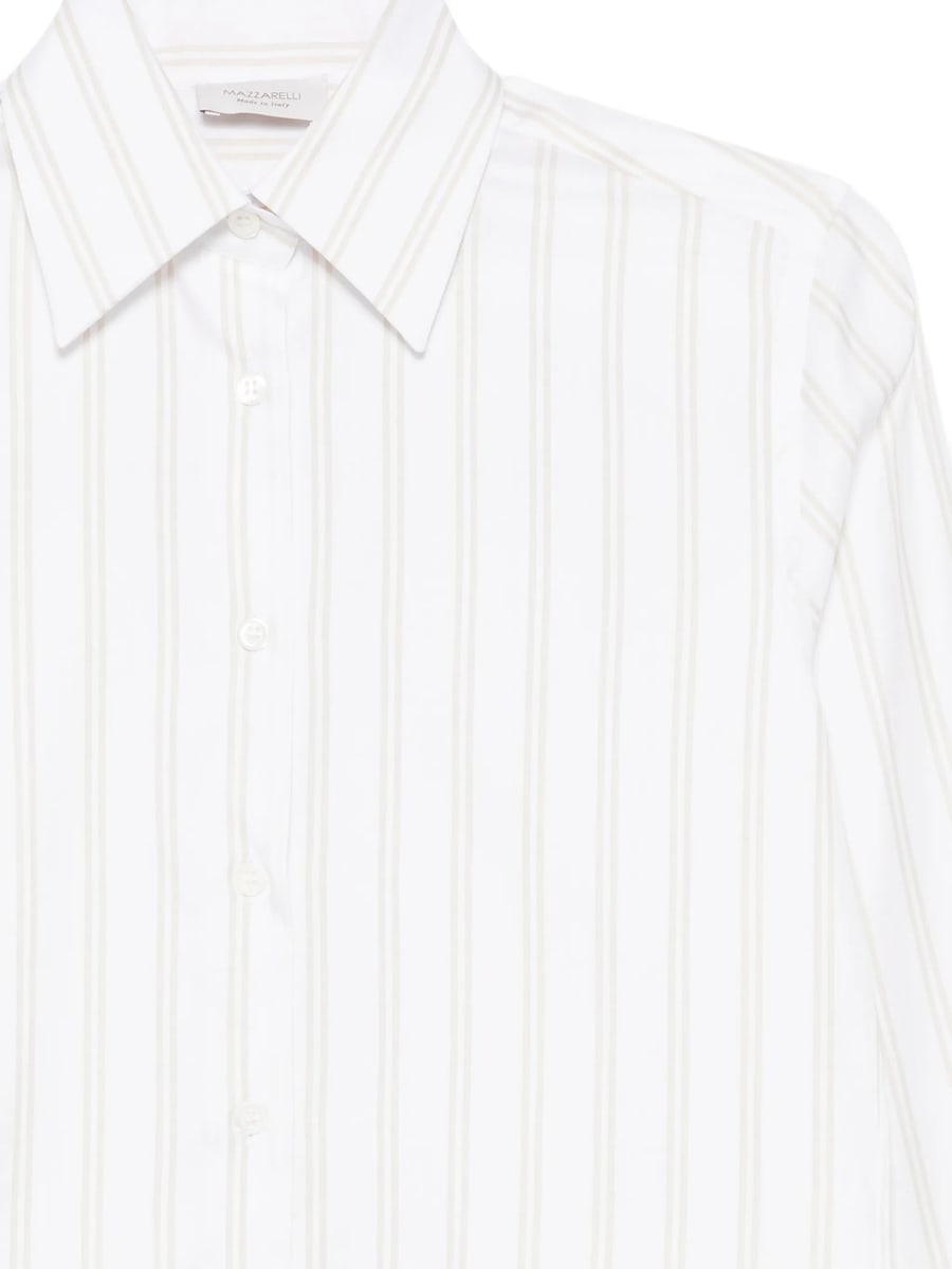Mazzarelli Mazzarelli Striped Shirt, view 3