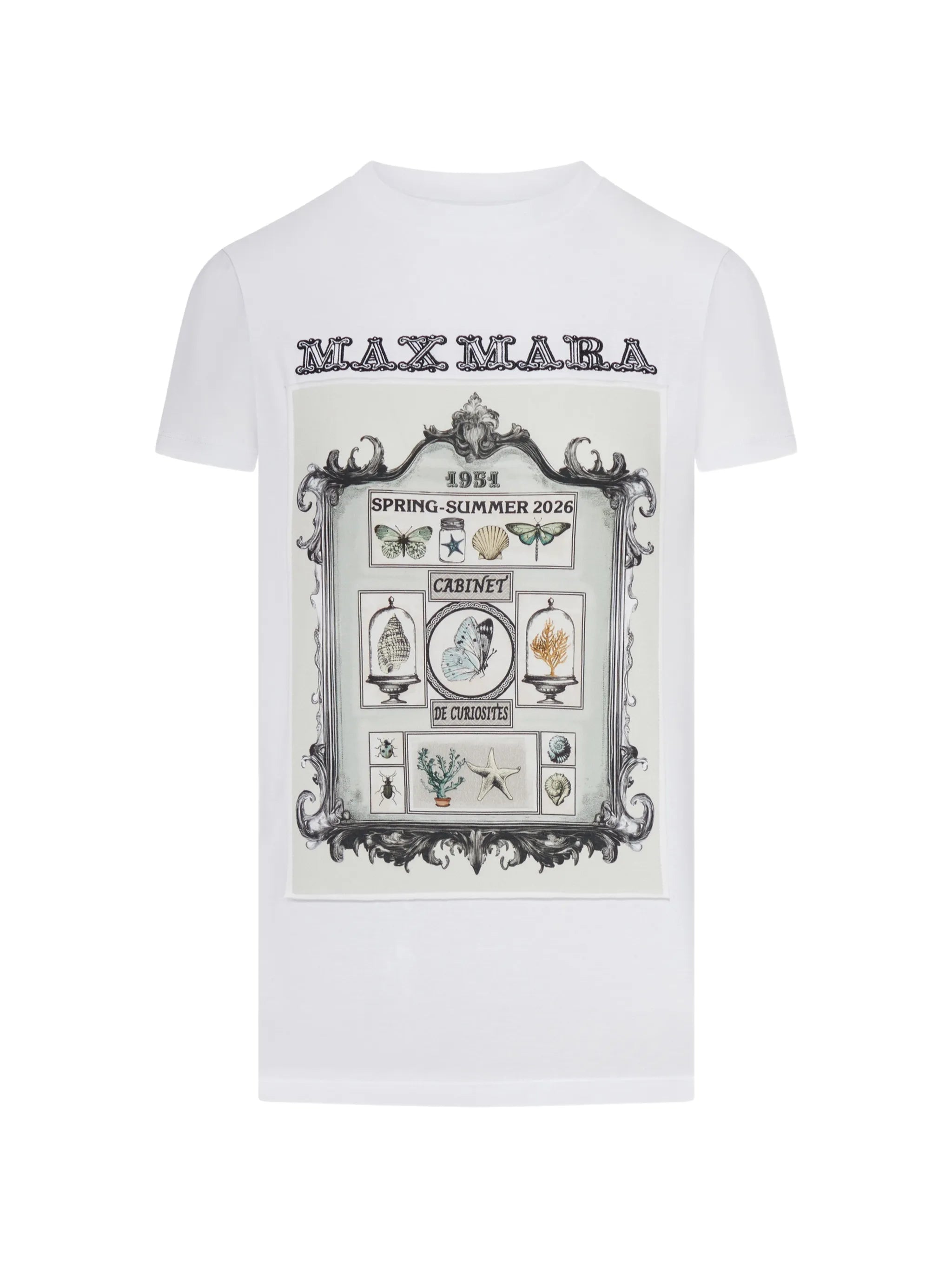 Max Mara Max Mara Graphic-print Short-sleeve T-shirt
