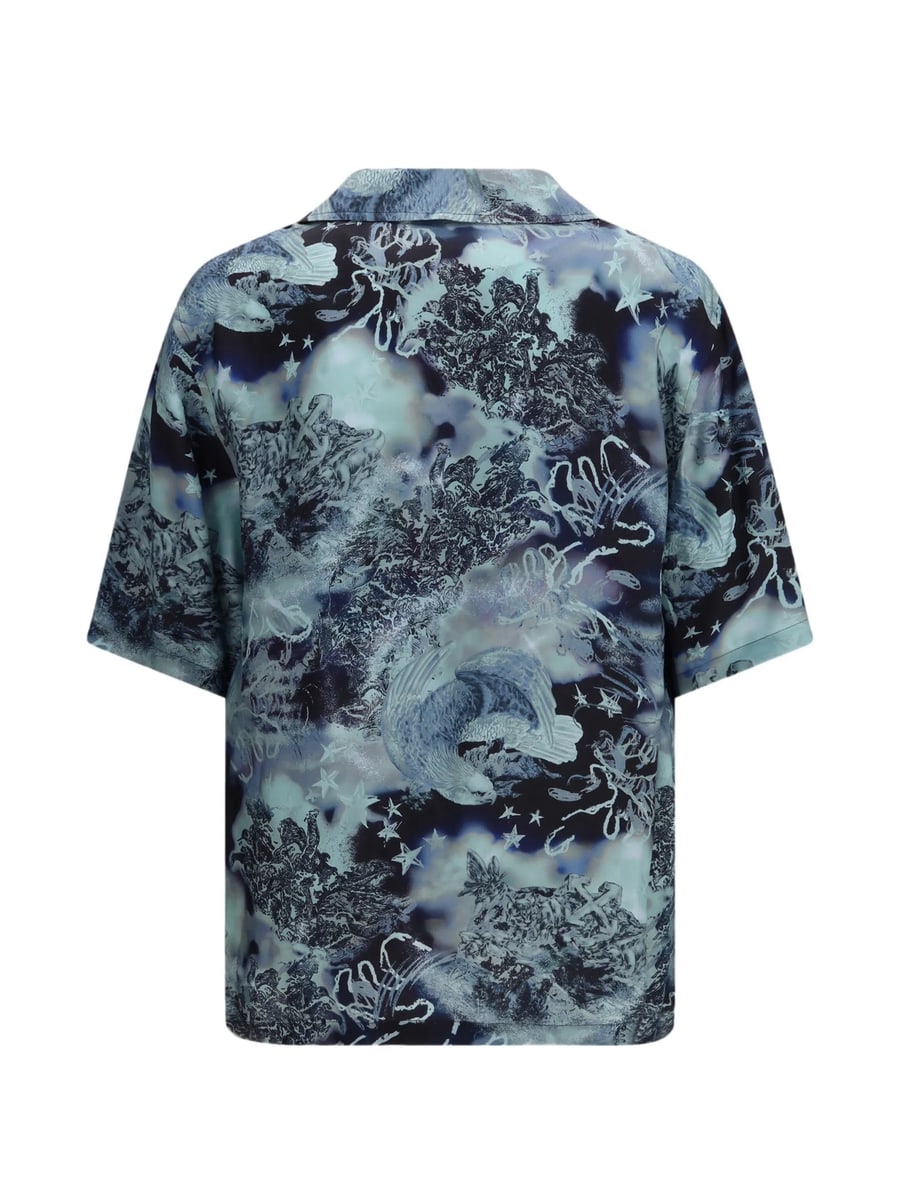 Off-White Off-white Printed Bowling Shirt, view 2