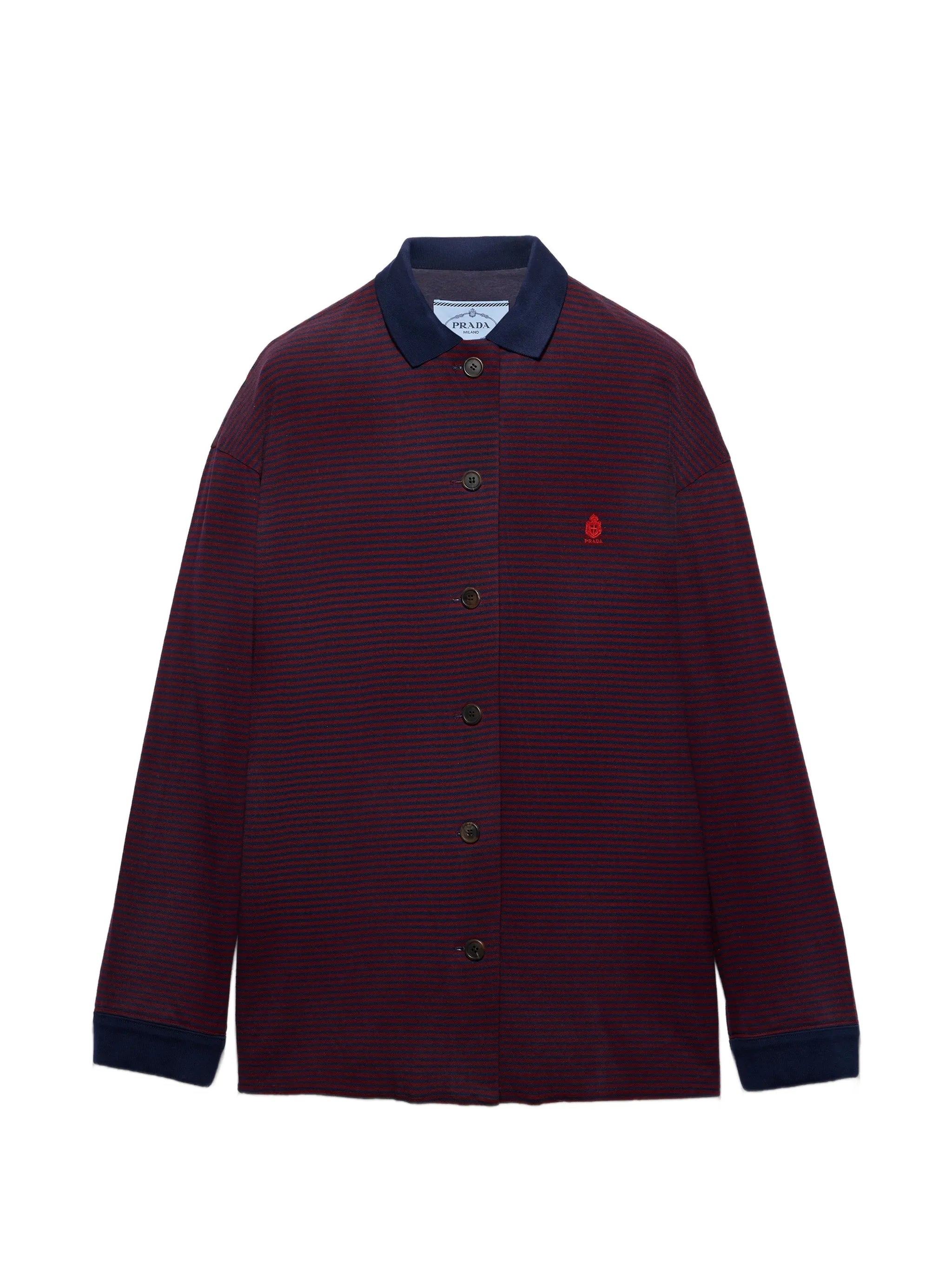 Prada Prada Piqué Blouson Jacket