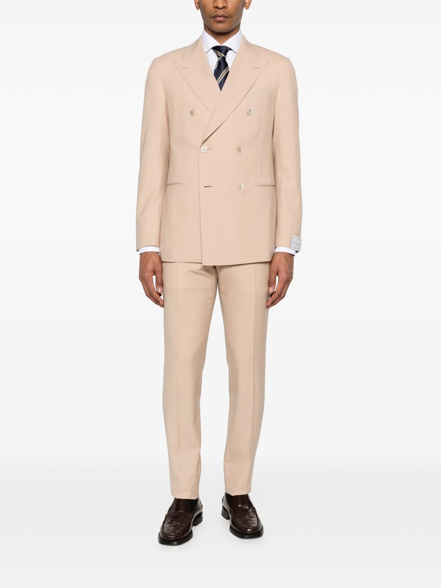 Caruso Caruso Double-breasted Suit, view 5
