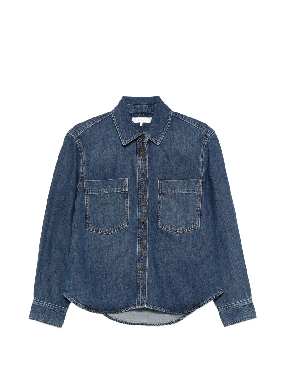 Frame Frame Patch-pocket Denim Shirt