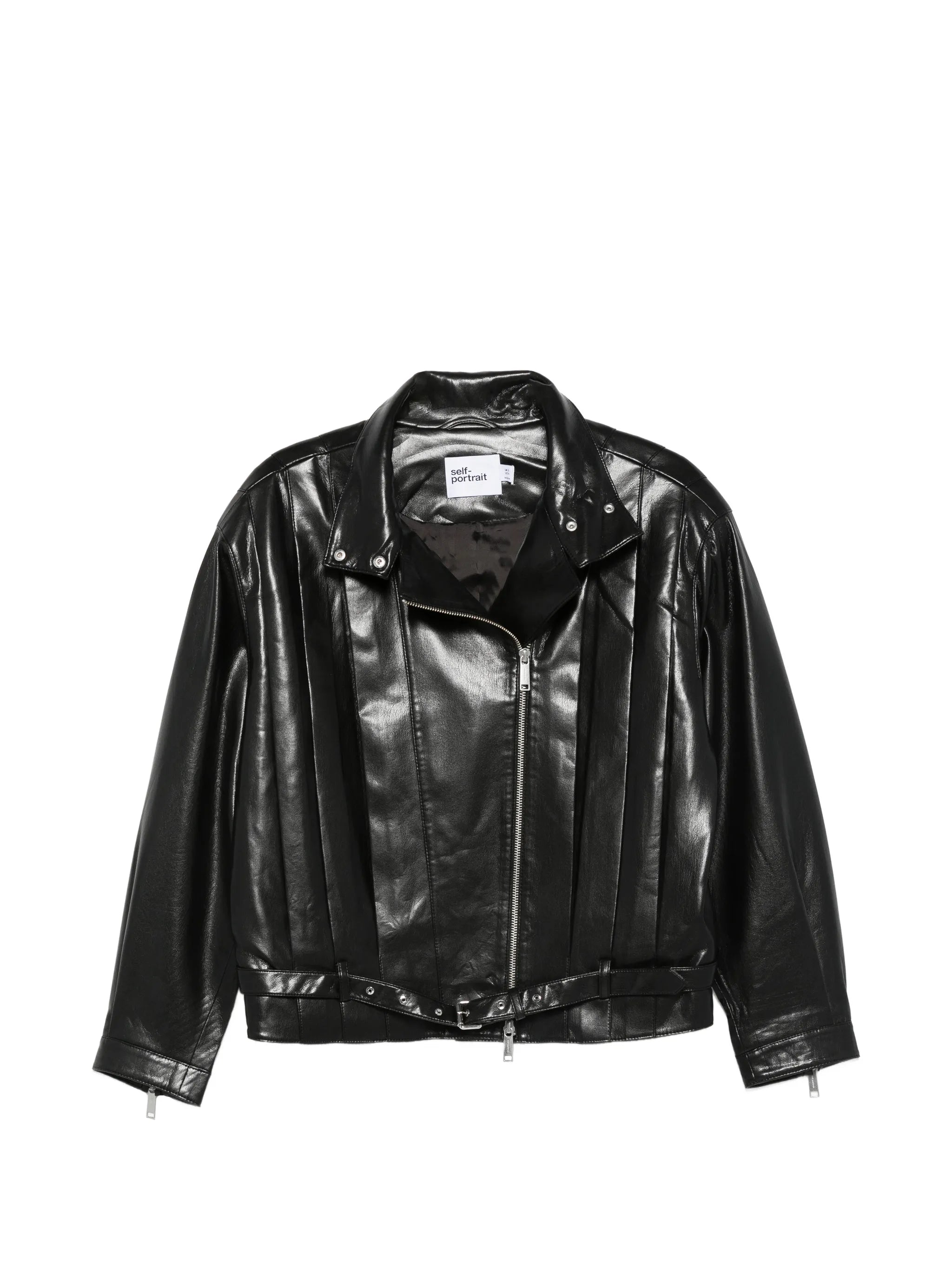 self-portrait Self-portrait Buckle Waist Jacket