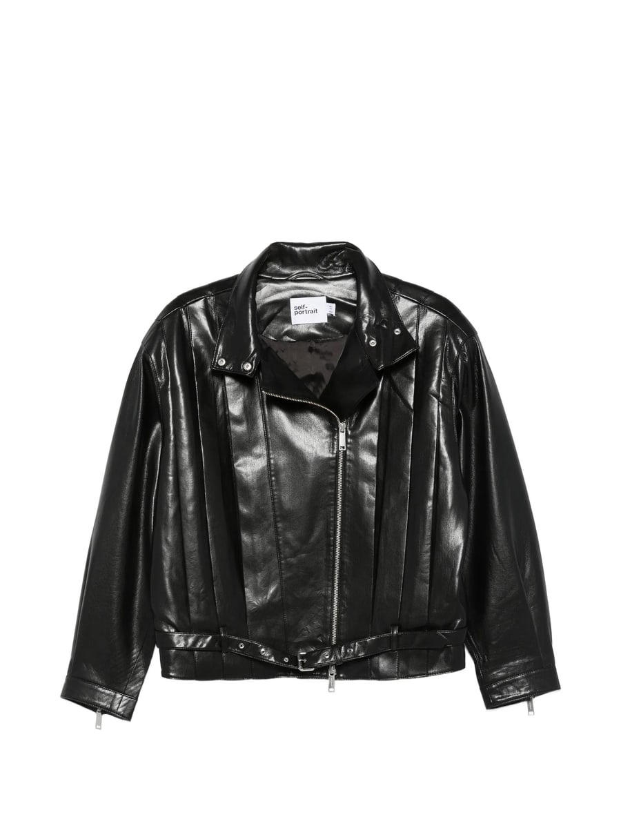 self-portrait Self-portrait Buckle Waist Jacket