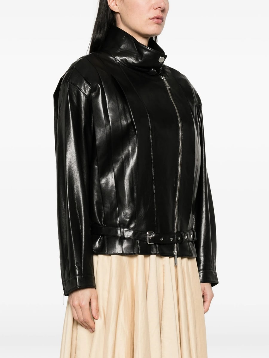 self-portrait Self-portrait Buckle Waist Jacket, view 2