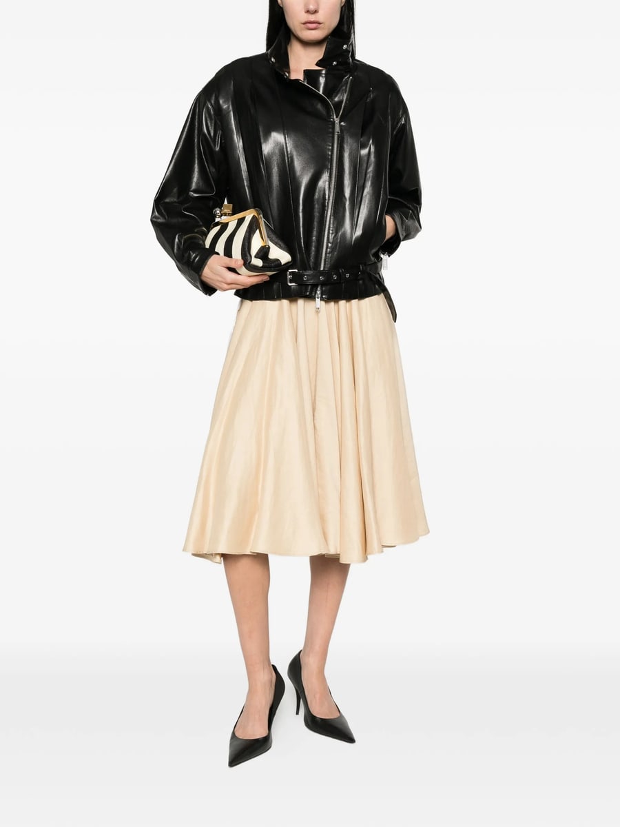 self-portrait Self-portrait Buckle Waist Jacket, view 4