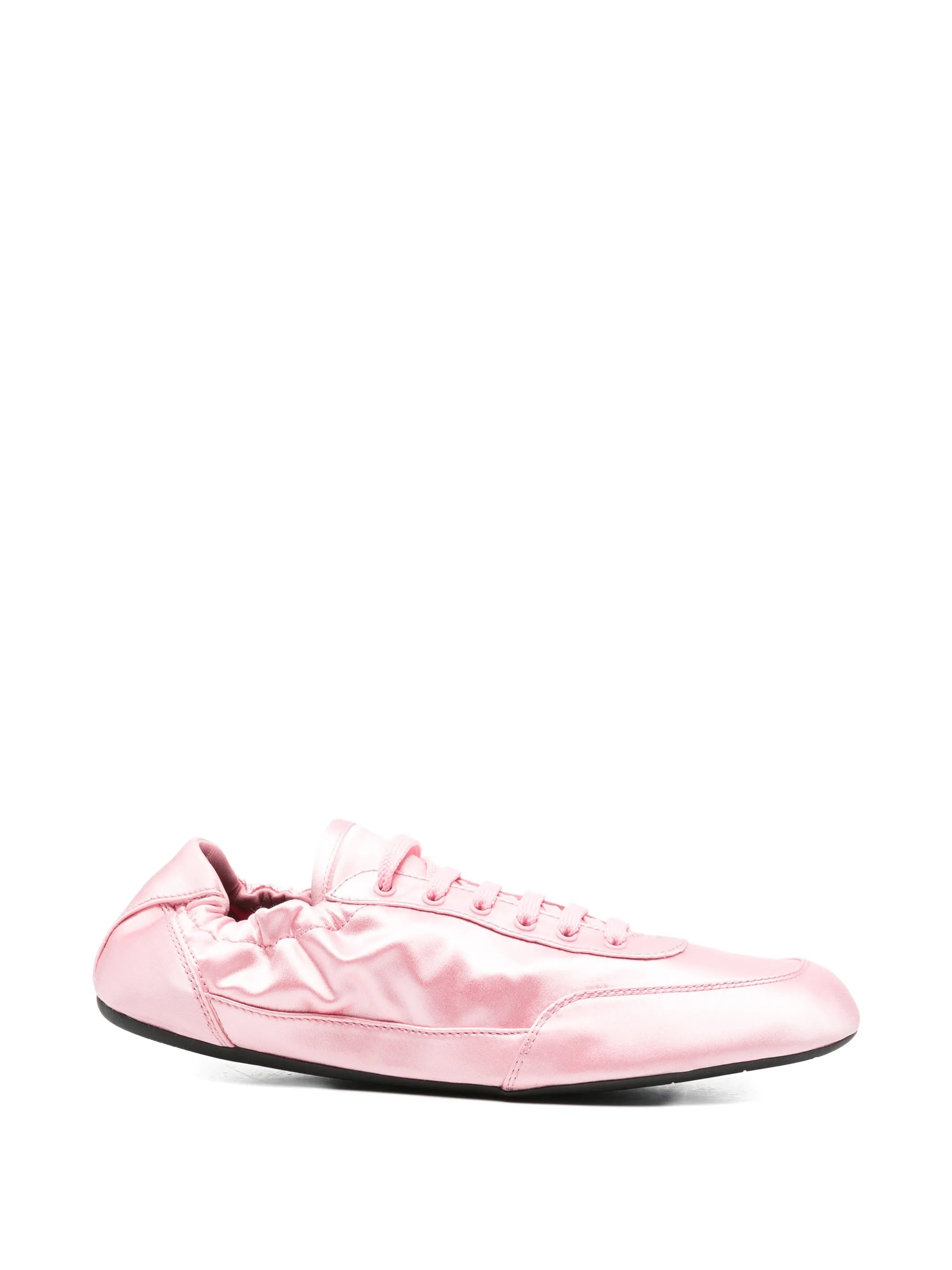 Prada Prada Collapse Ruched Sneakers