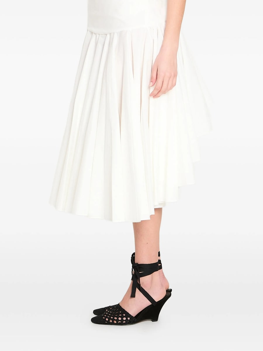 Jacquemus Jacquemus Draped Midi Skirt, view 2