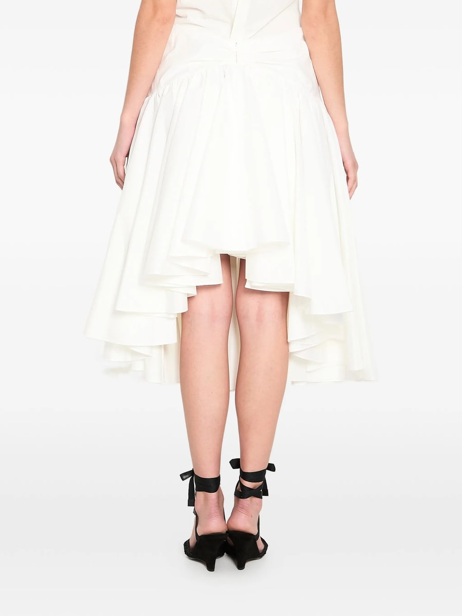 Jacquemus Jacquemus Draped Midi Skirt, view 4