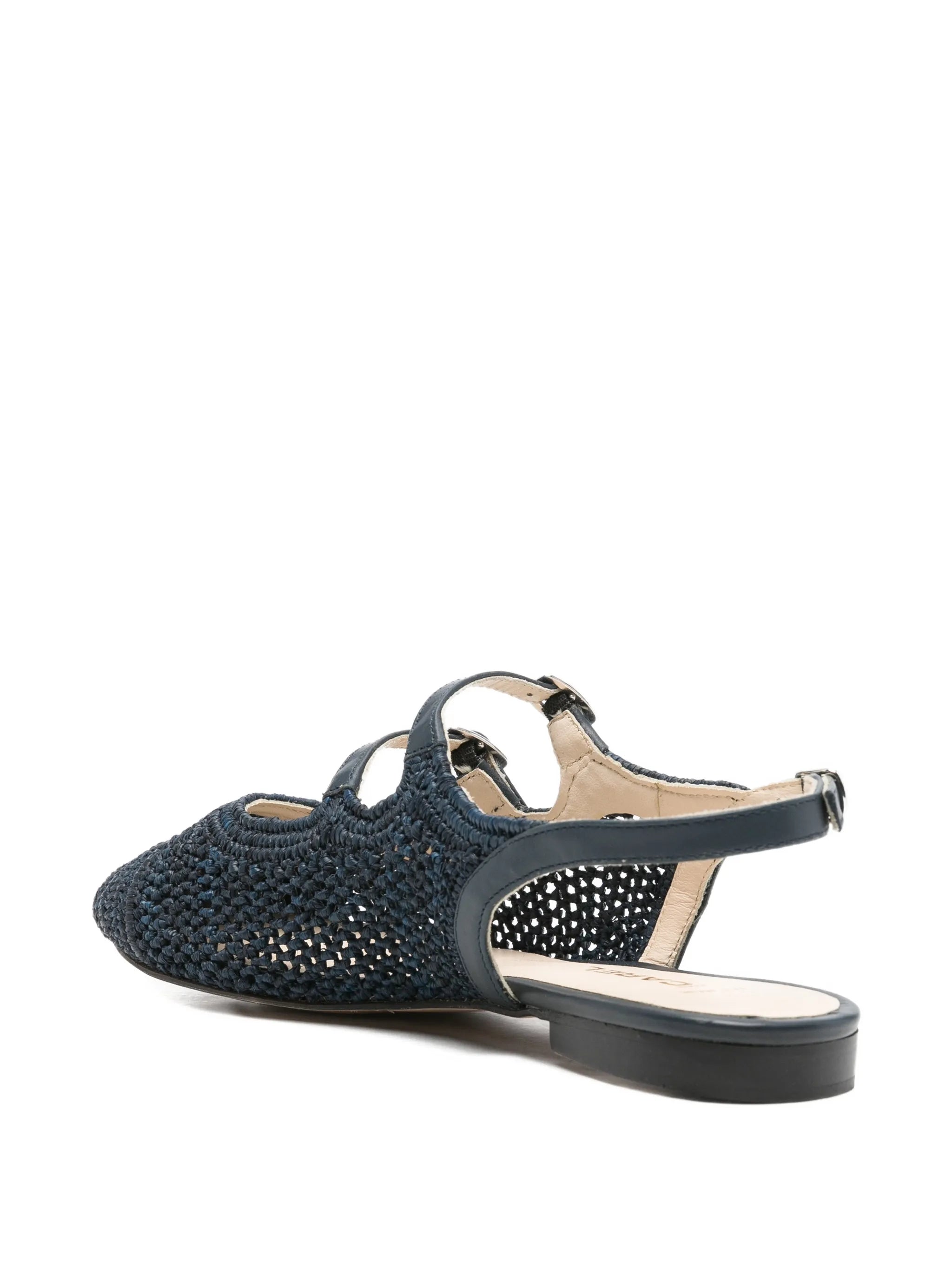 Carel Paris Carel Paris Balma Buckle-strap Flat Pumps, view 2