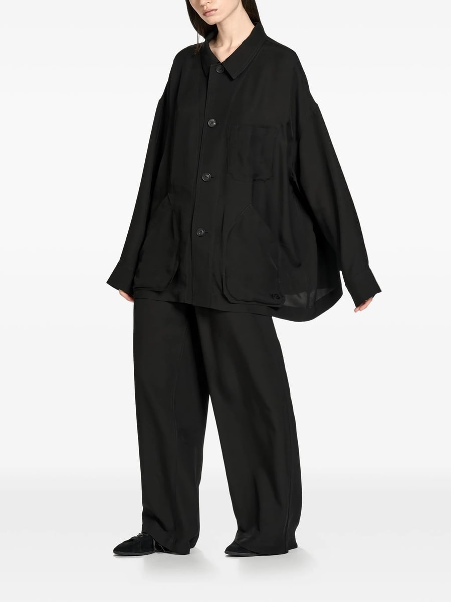Y-3 Y-3 Button-up Front-pocket Shirt, view 6
