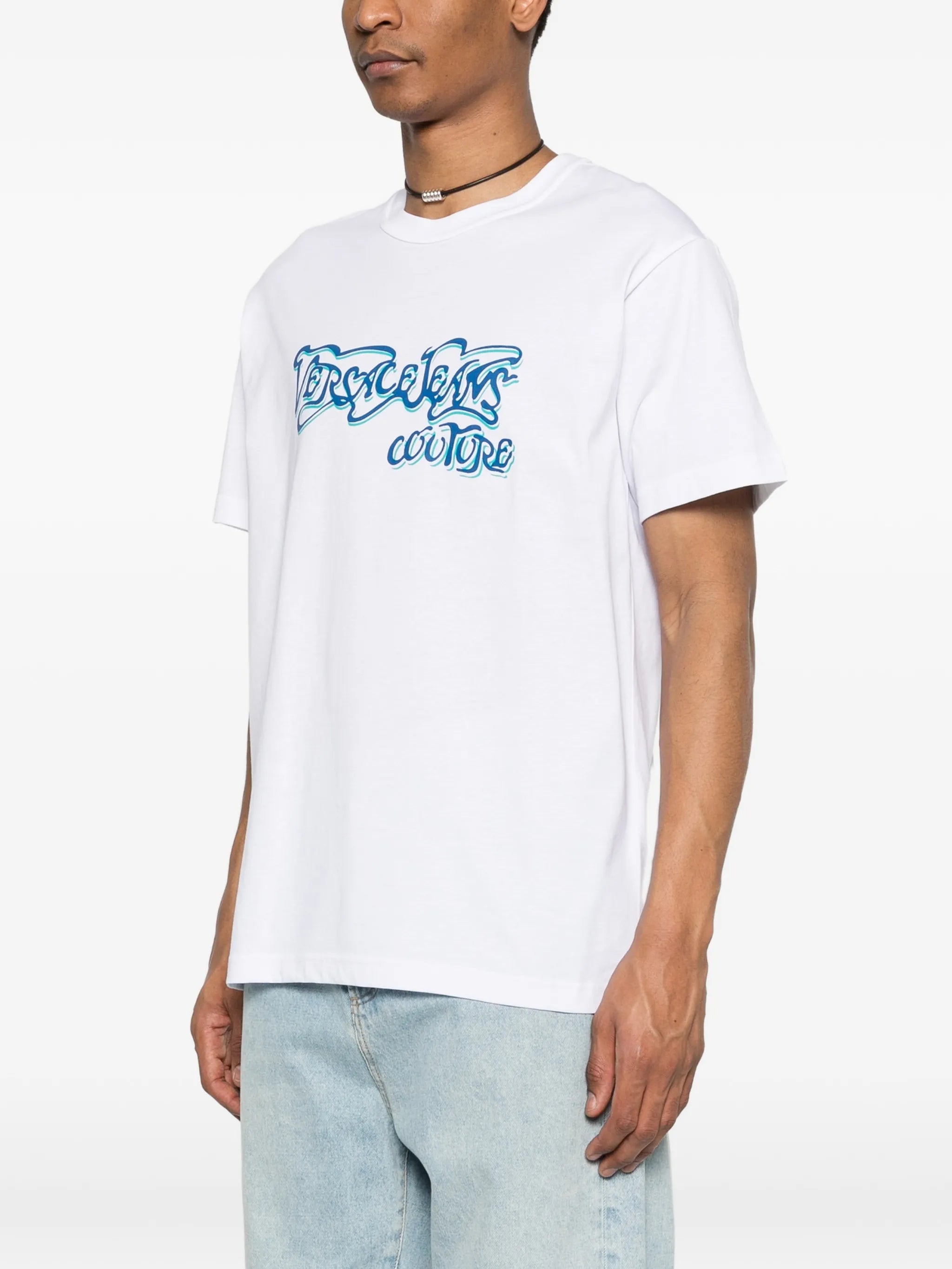 Versace Jeans Couture Versace Jeans Couture Logo-print T-shirt, view 2